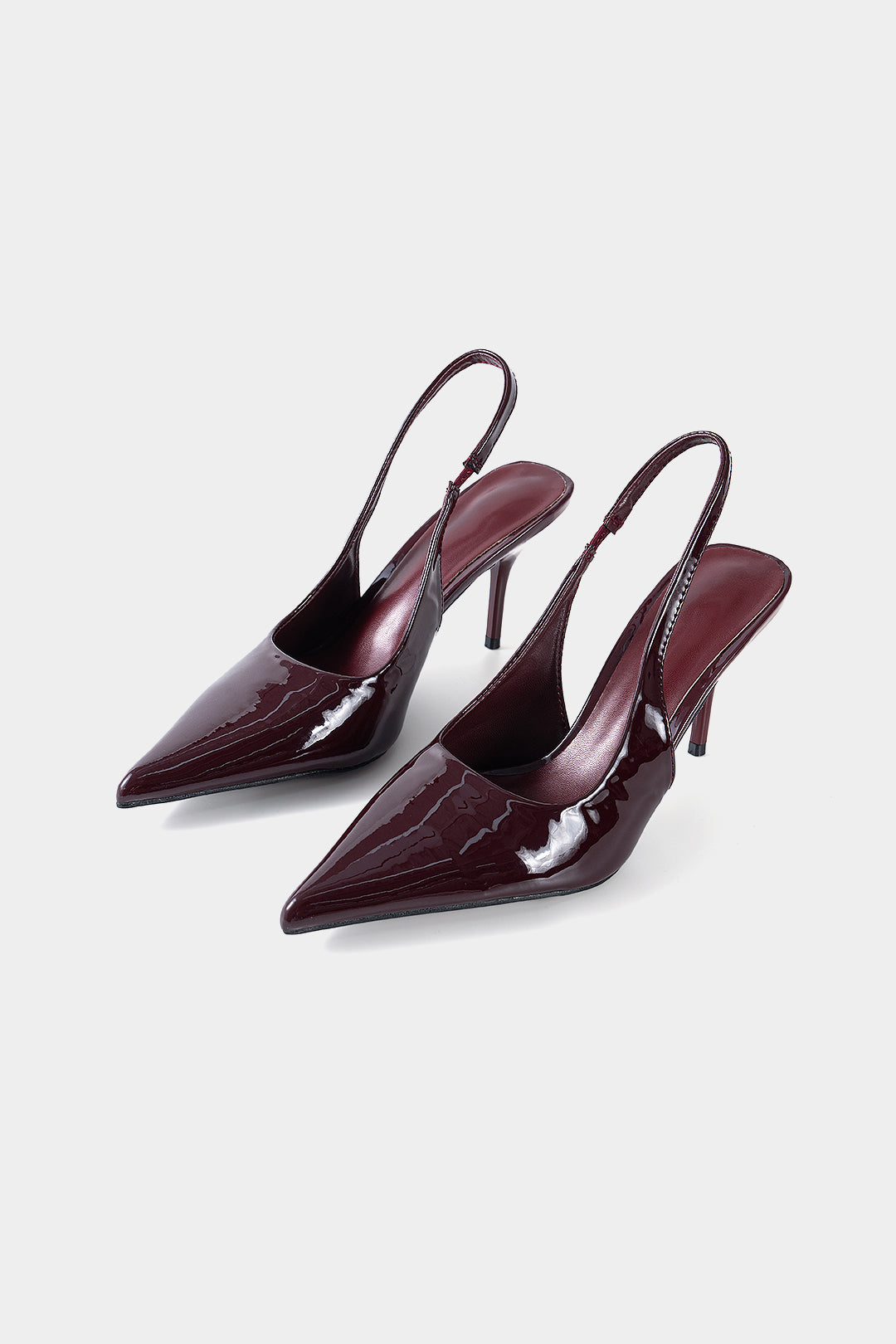 Leather Pointed Heels