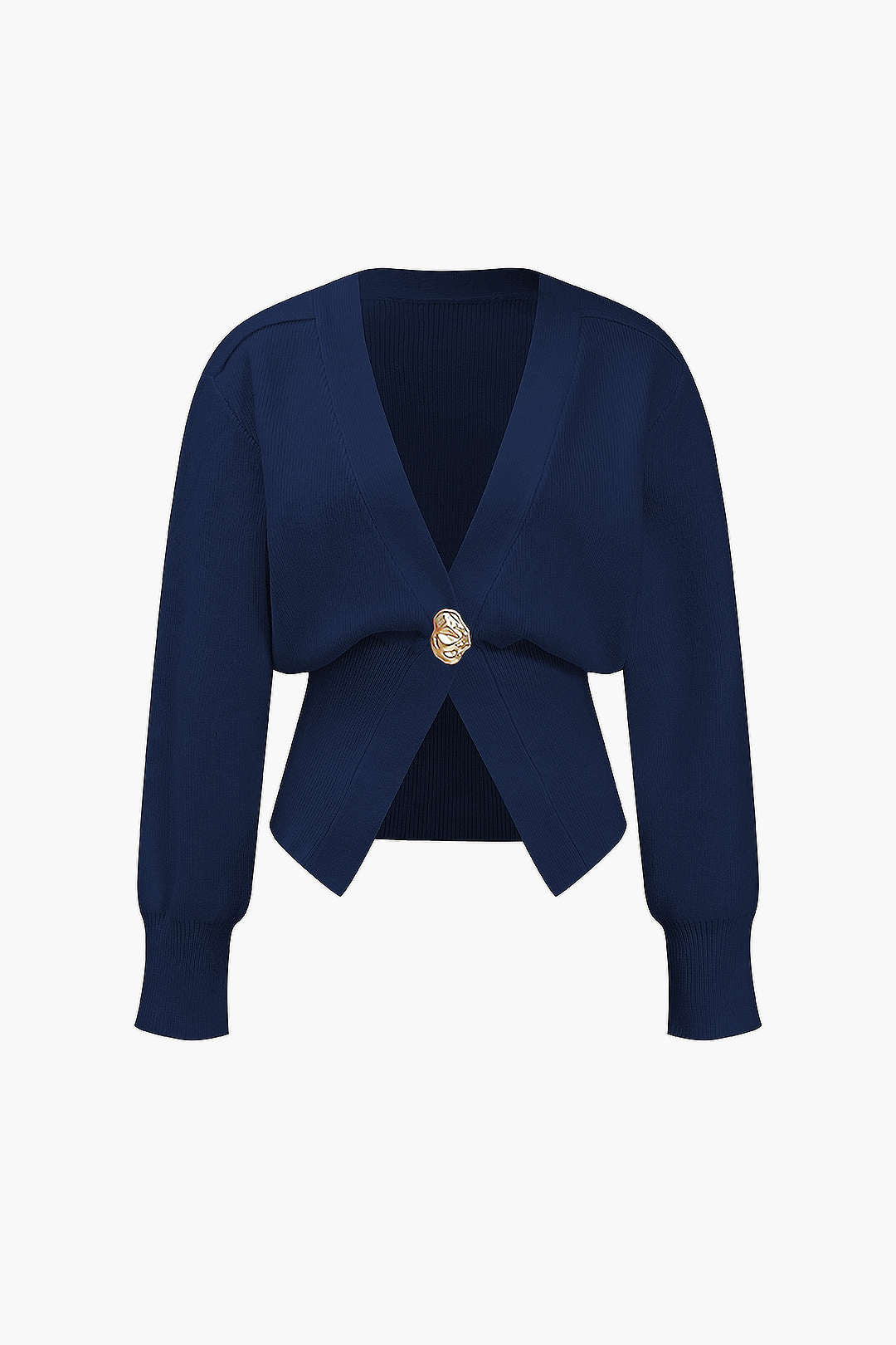 V-Neck Sweater Cardigan