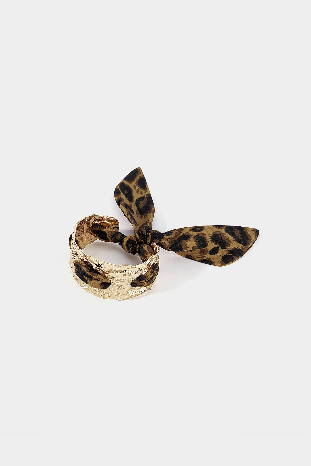 Legierungsarmreif mit Leopardenmuster