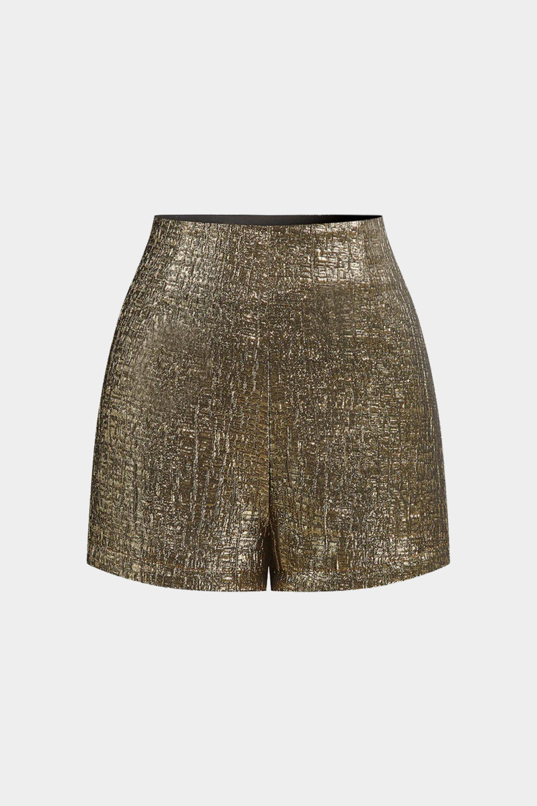 Short texturé à glissière