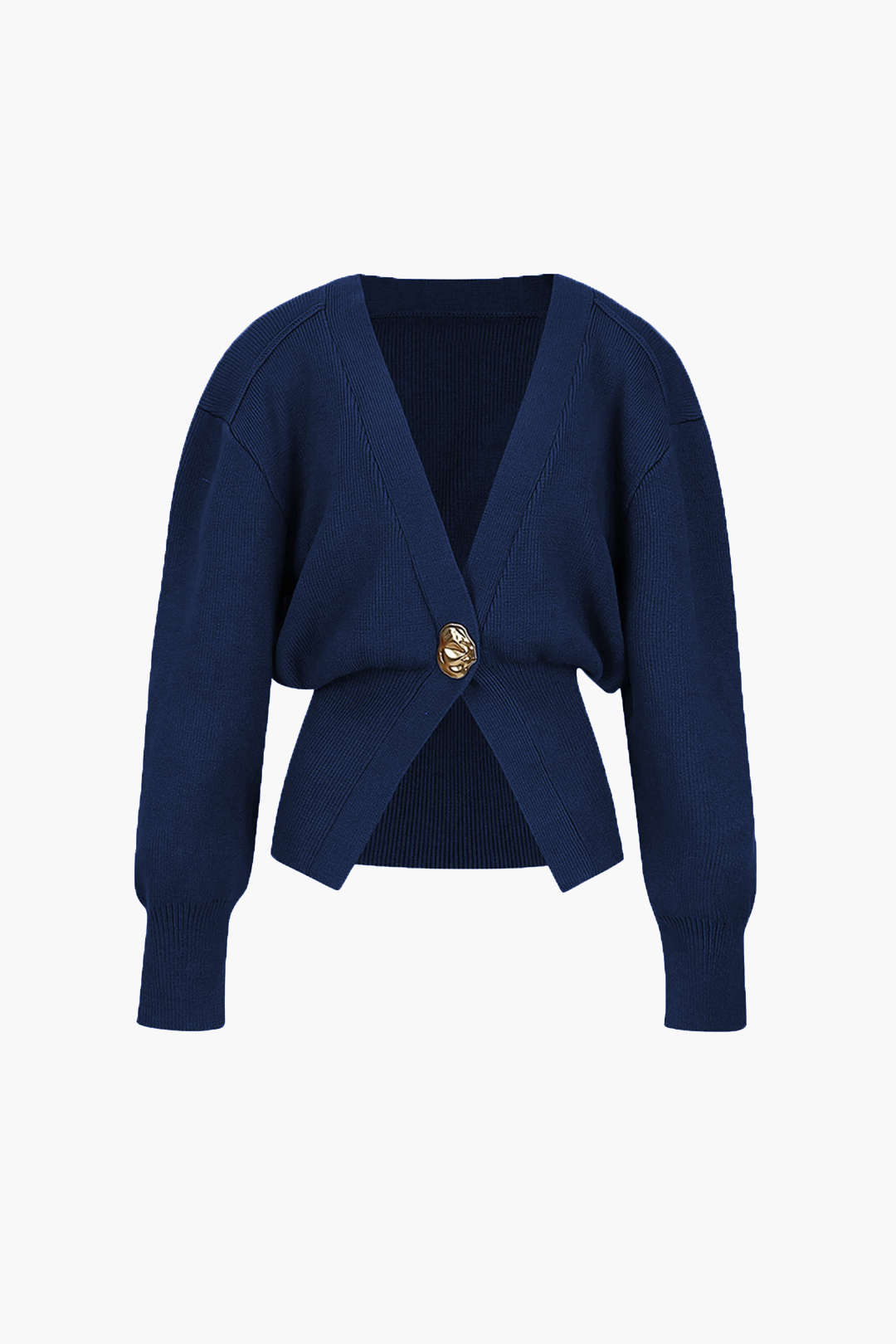 V-Neck Sweater Cardigan