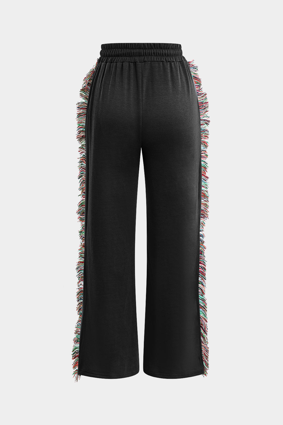 Ensemble T-shirt Imprimé Lettres Et Pantalon À Cordon De Serrage Avec Pompom