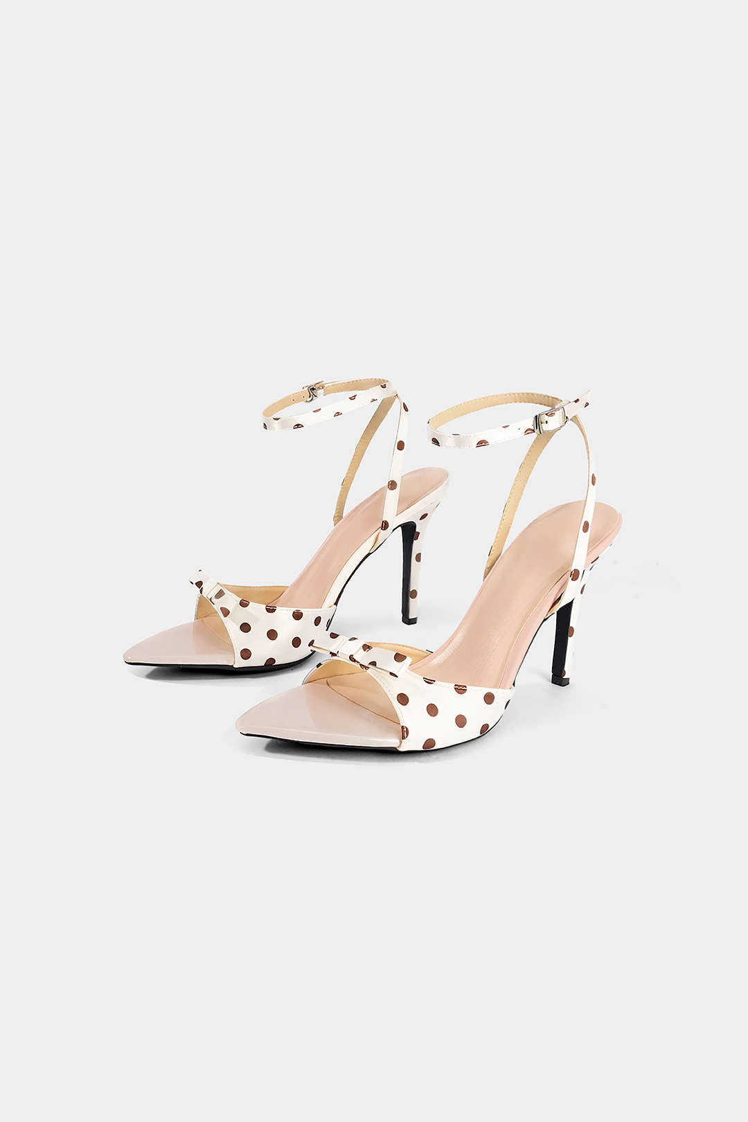 Polka Dots Bow Heels