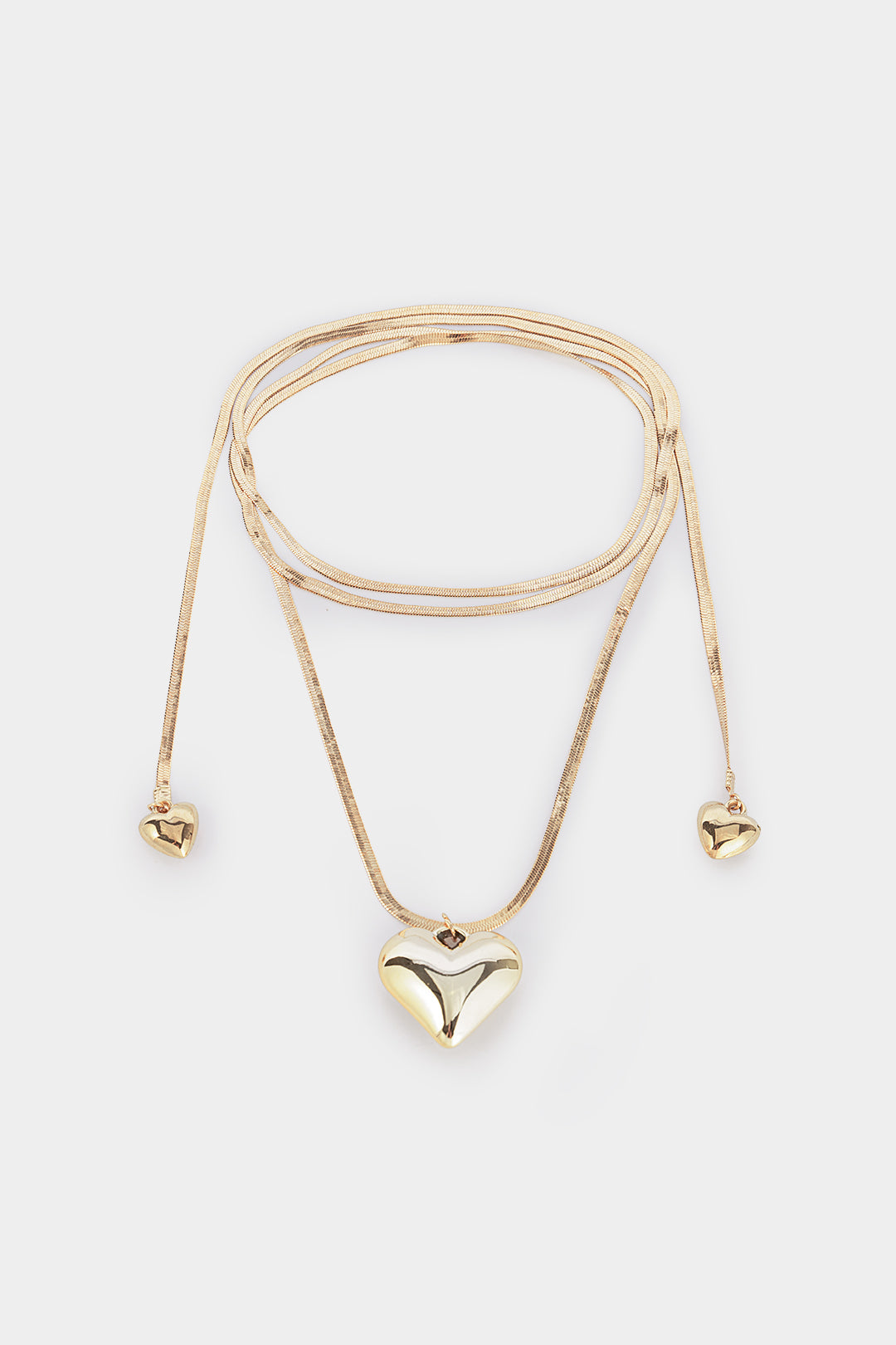 Heart-Shaped Pendant Necklace