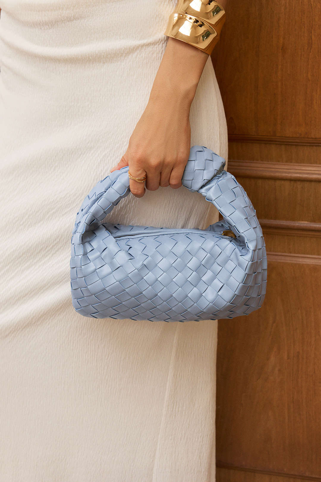 Woven Clutch Bag