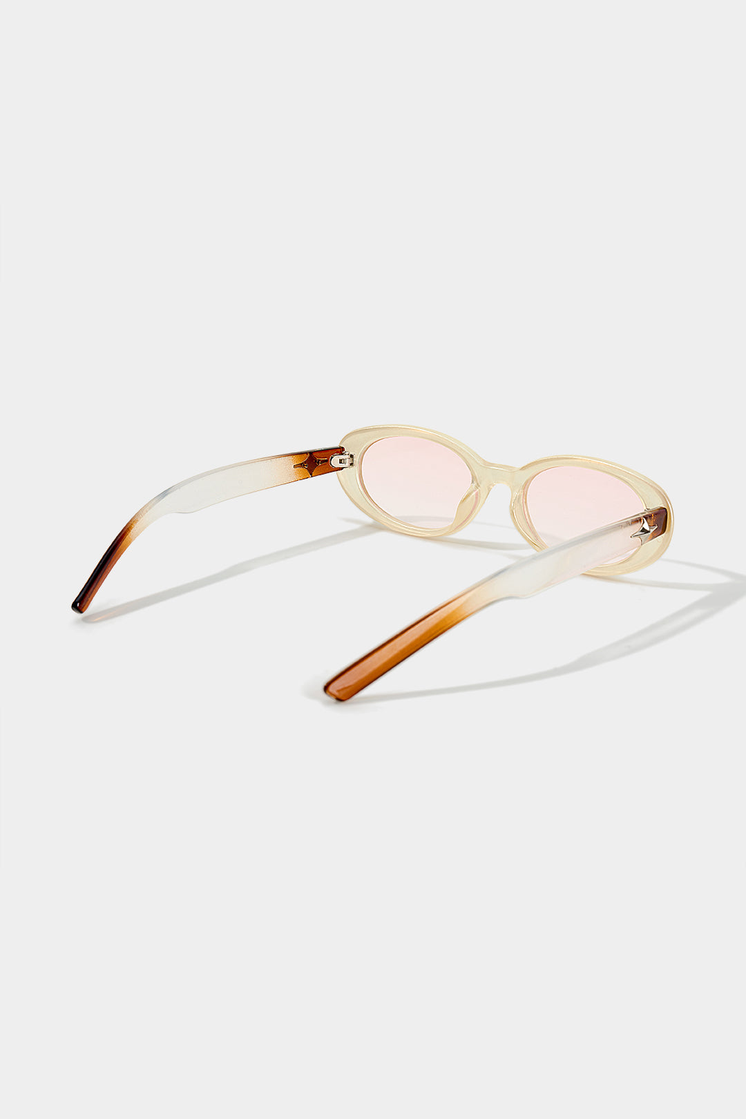 Ombre-Ovale Sonnenbrille