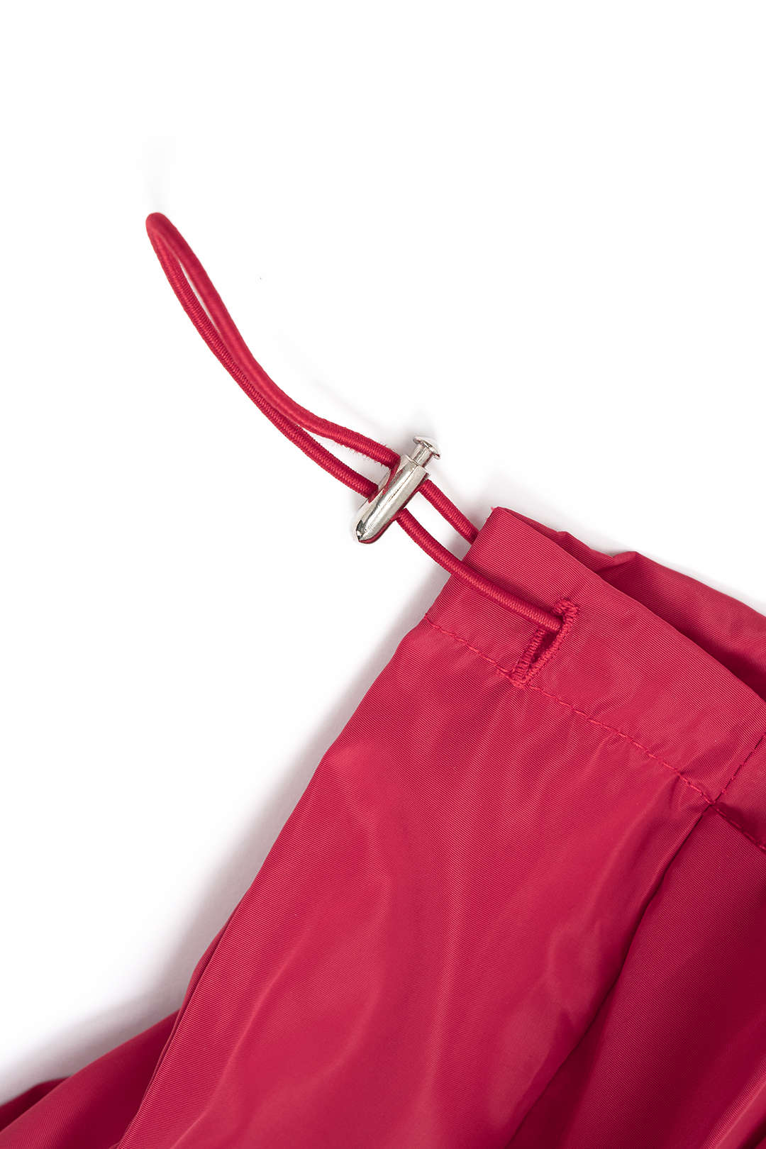 Pantalon ample à volants et cordon de serrage