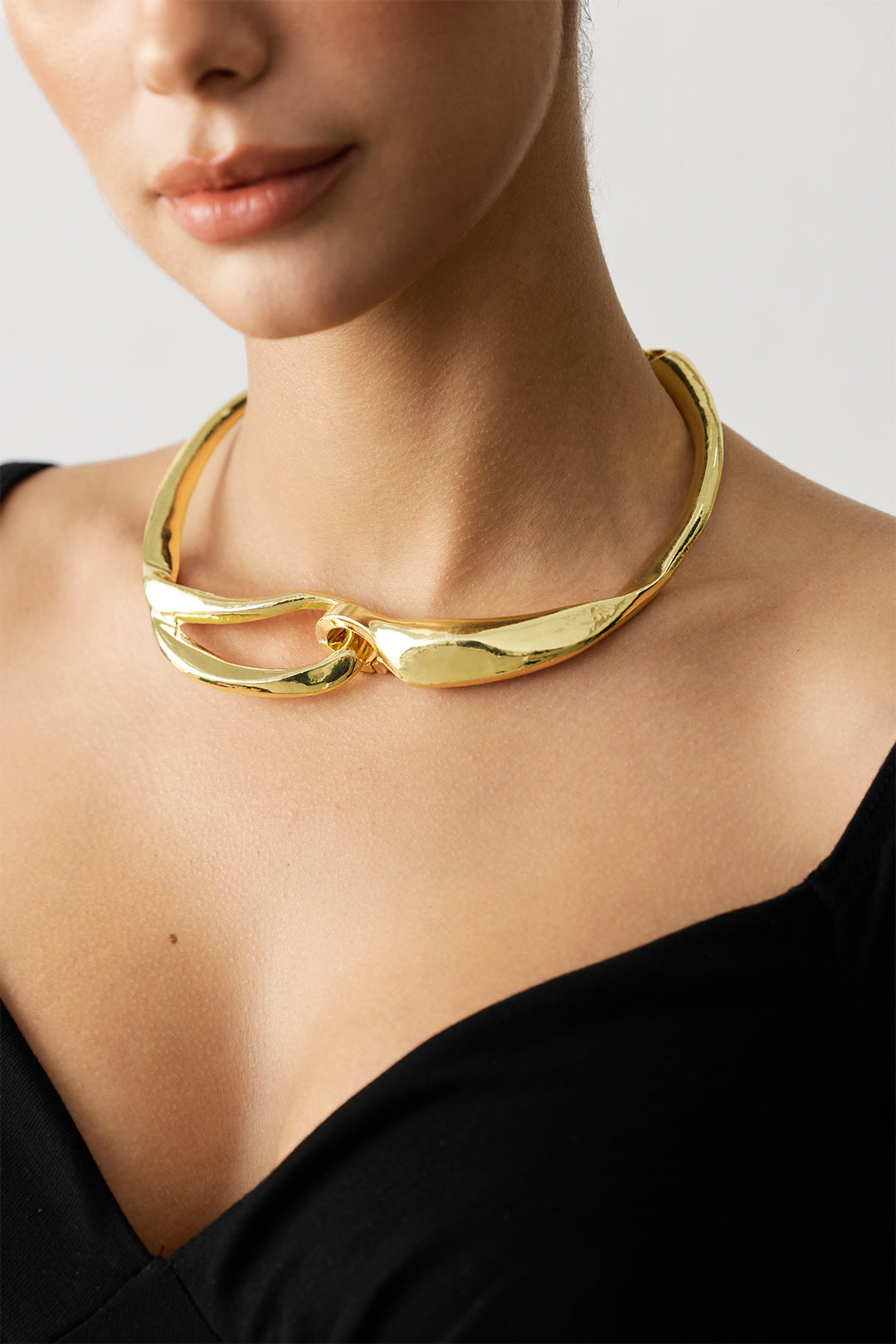 Alloy Irregular Chain Necklace