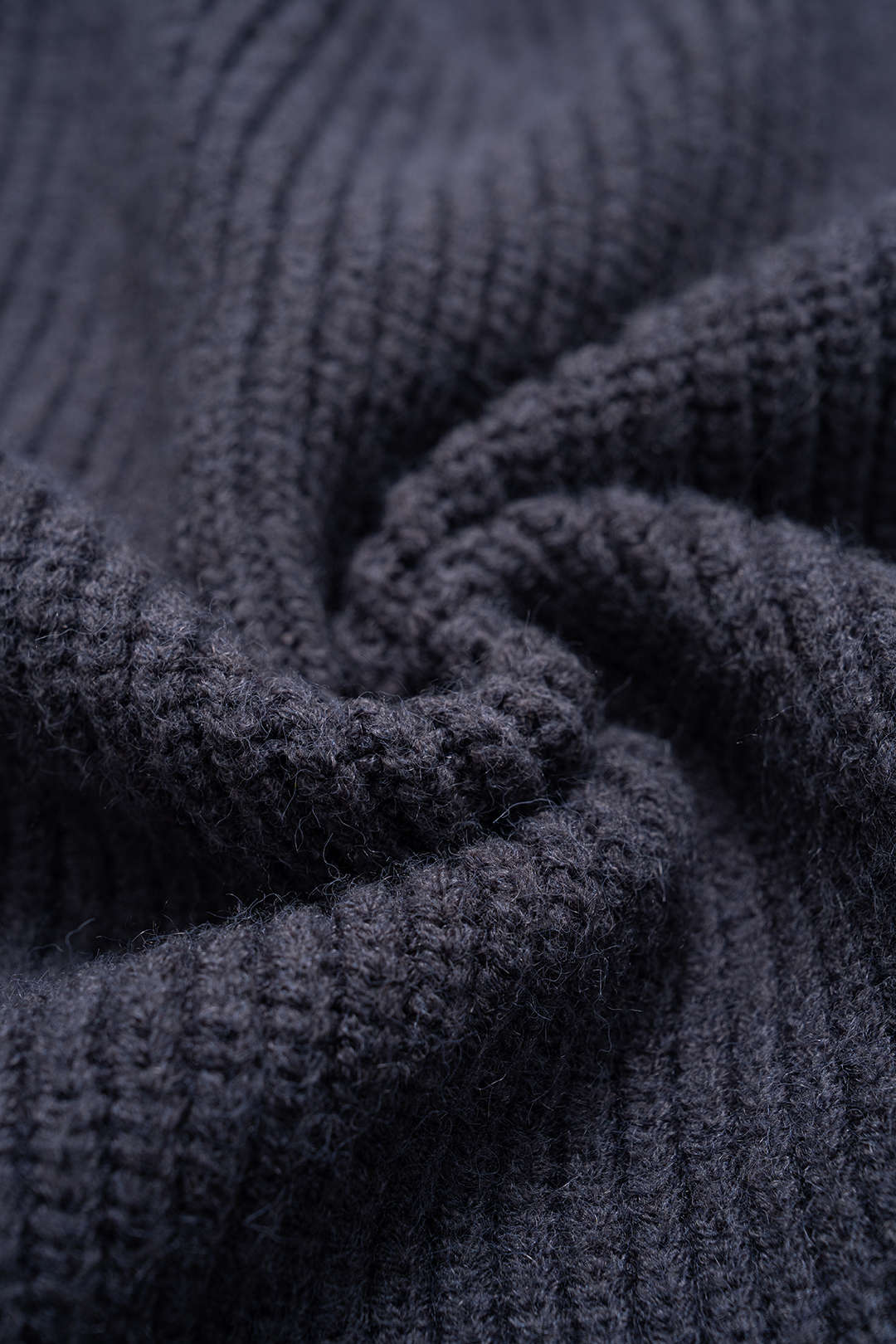 Gestrickte zweireihige Strickjacke
