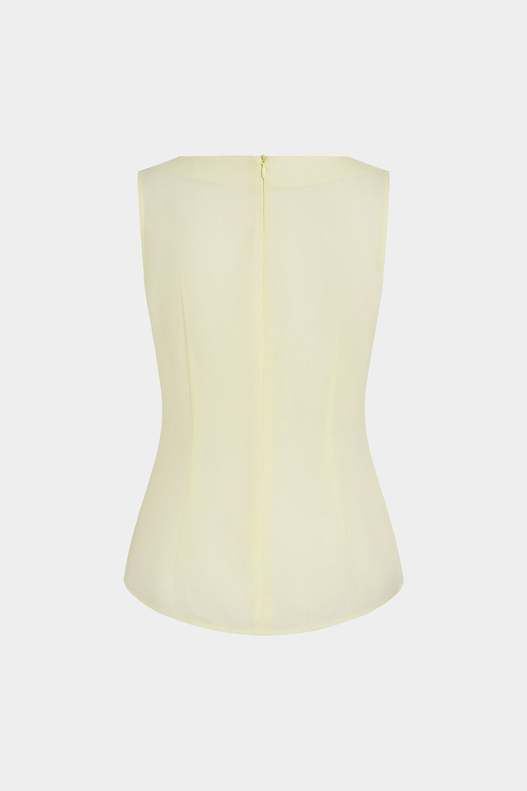 Gesmoktes Twist-Knoten-Tanktop