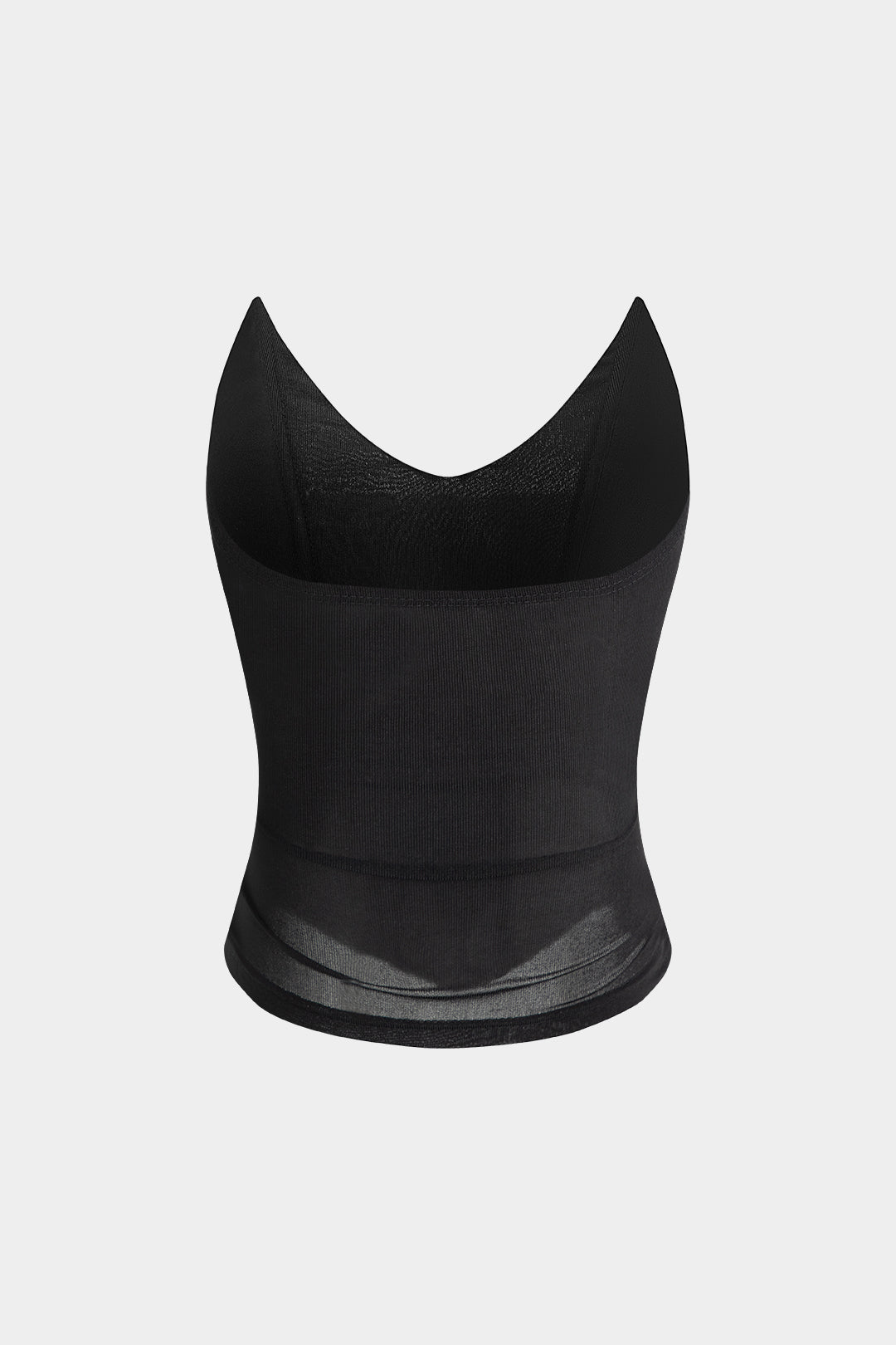 V-Ausschnitt Bandeau-Top