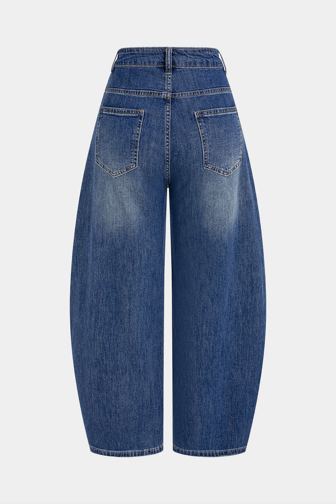 Jean large à poches en denim