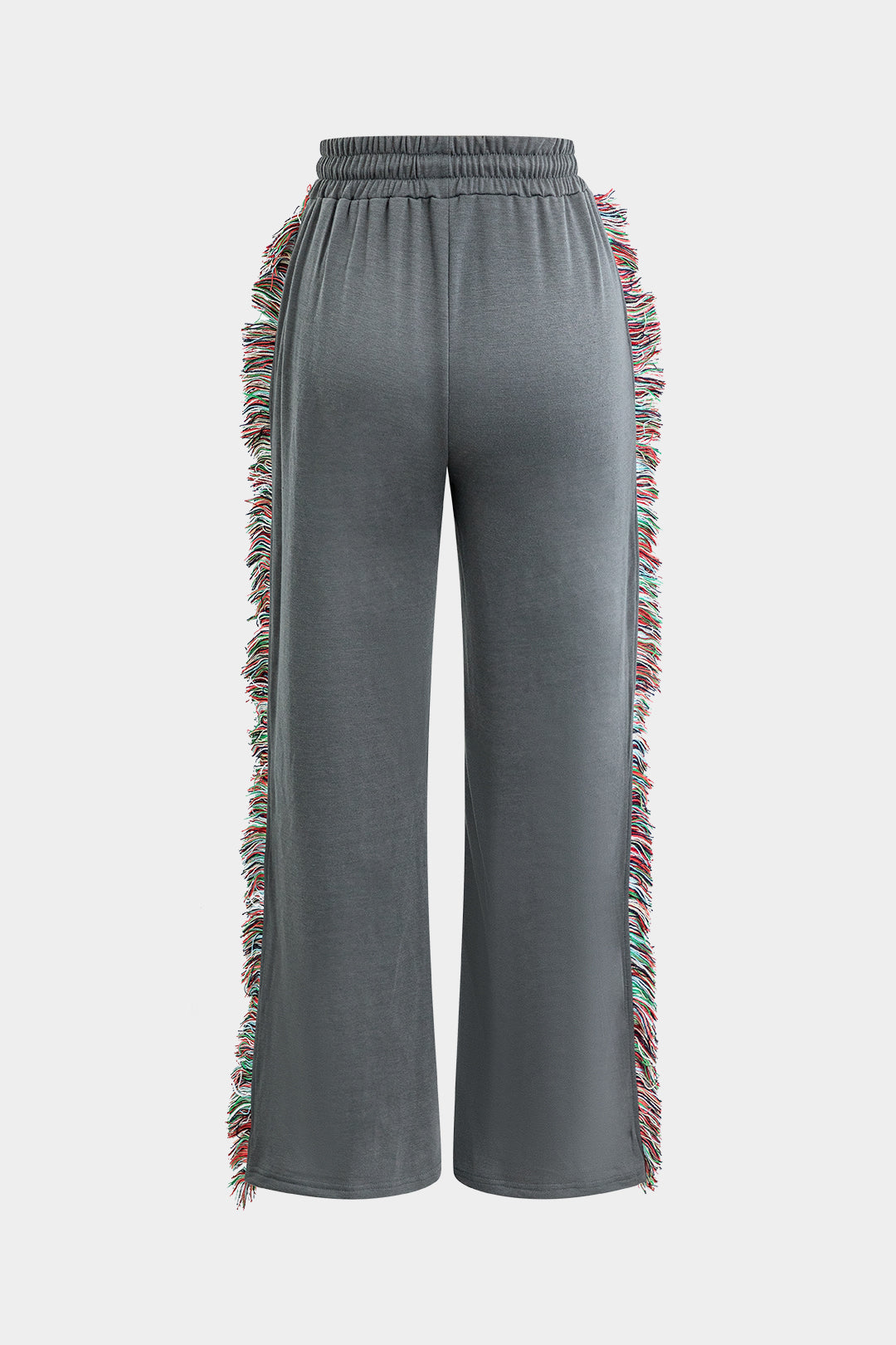 Ensemble T-shirt Imprimé Lettres Et Pantalon À Cordon De Serrage Avec Pompom