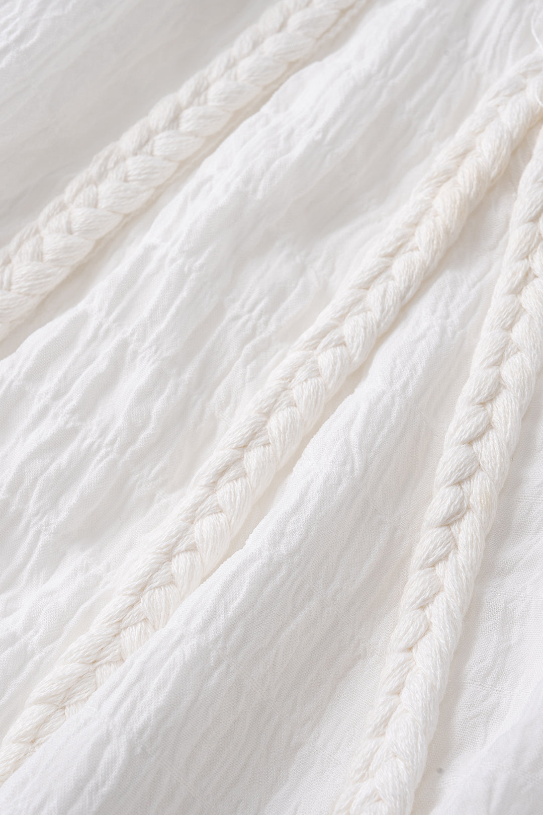 Robe longue sans manches dos nu ceinturée à encolure en V et licou
