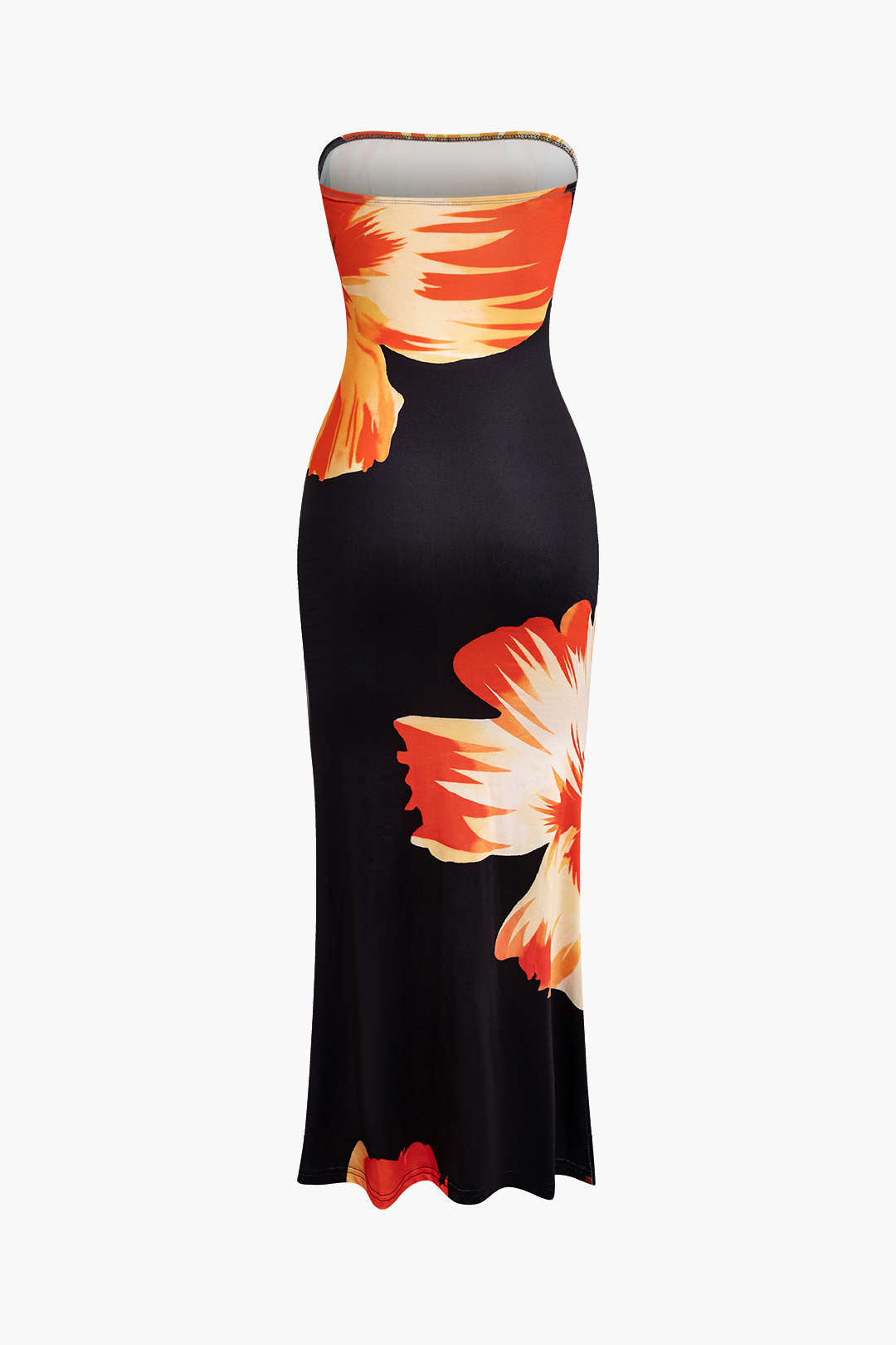 Robe longue bustier Sunny Floral Cascade