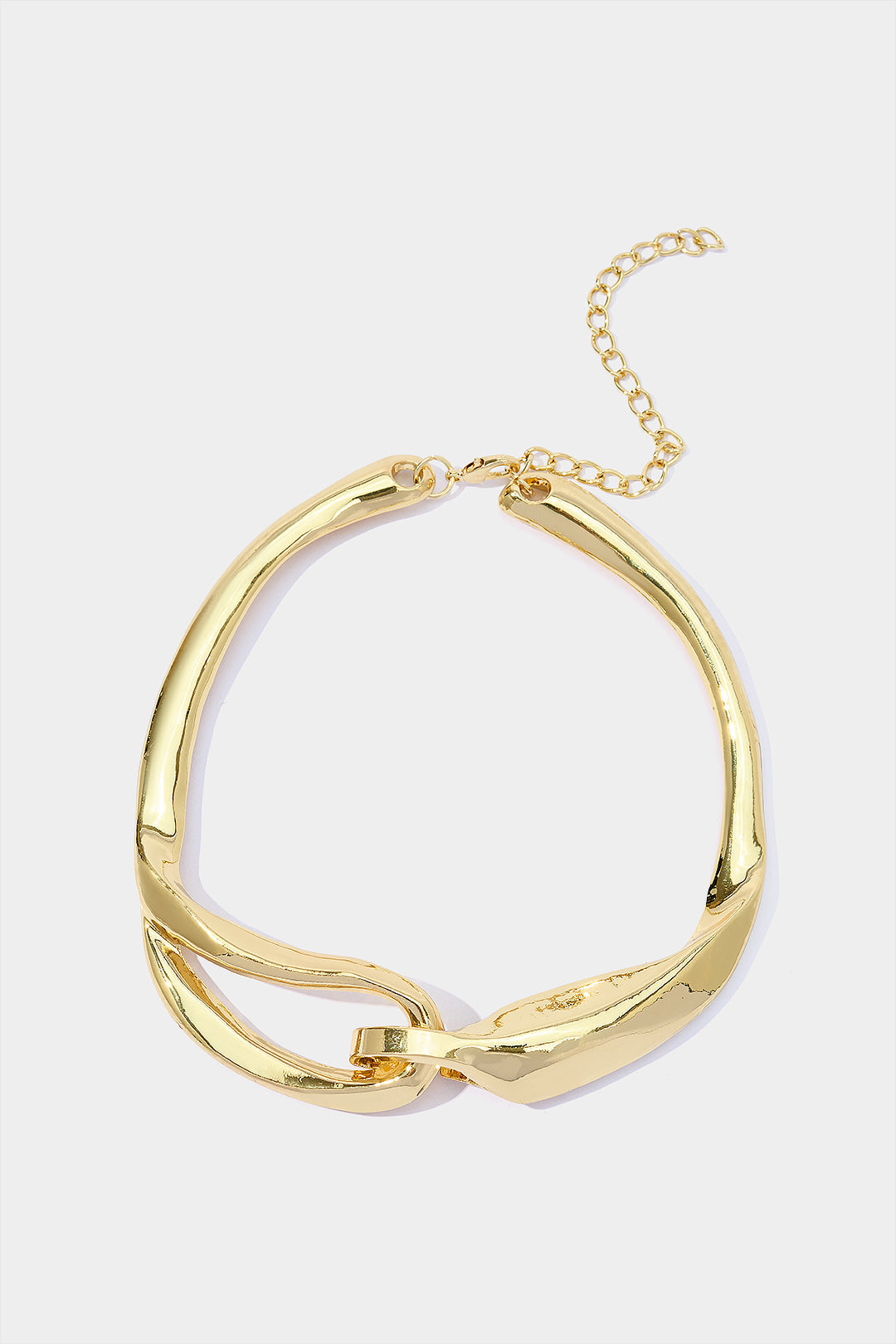 Alloy Irregular Chain Necklace