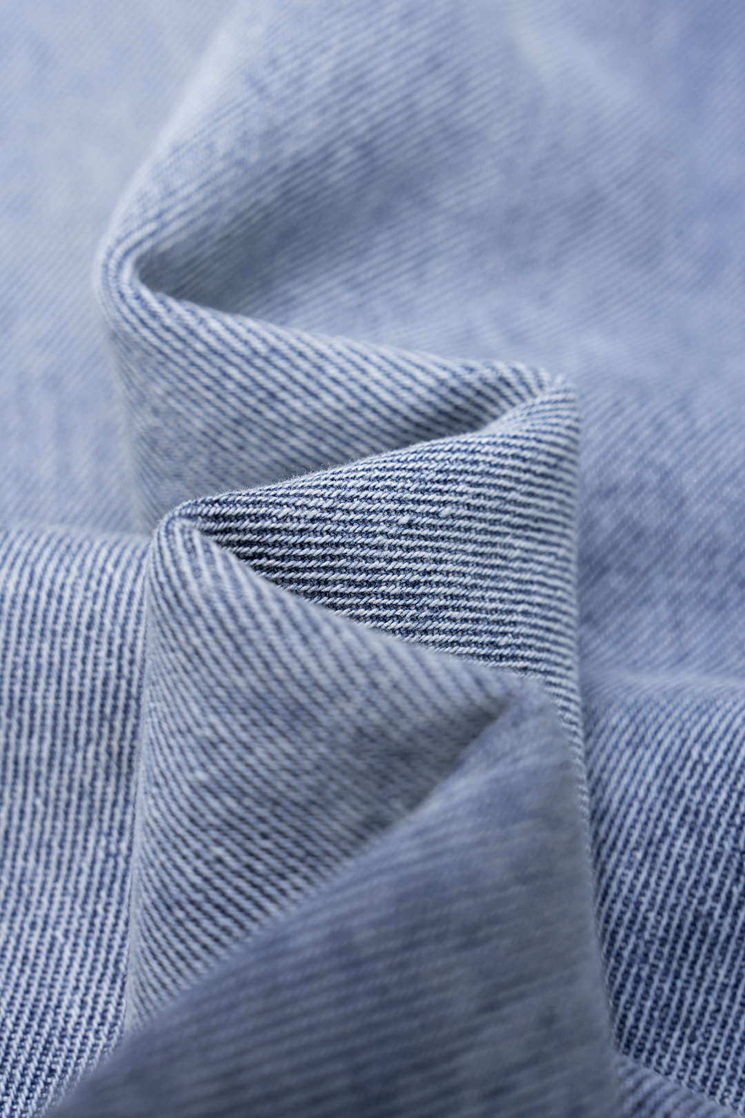 Jean baril asymétrique en denim
