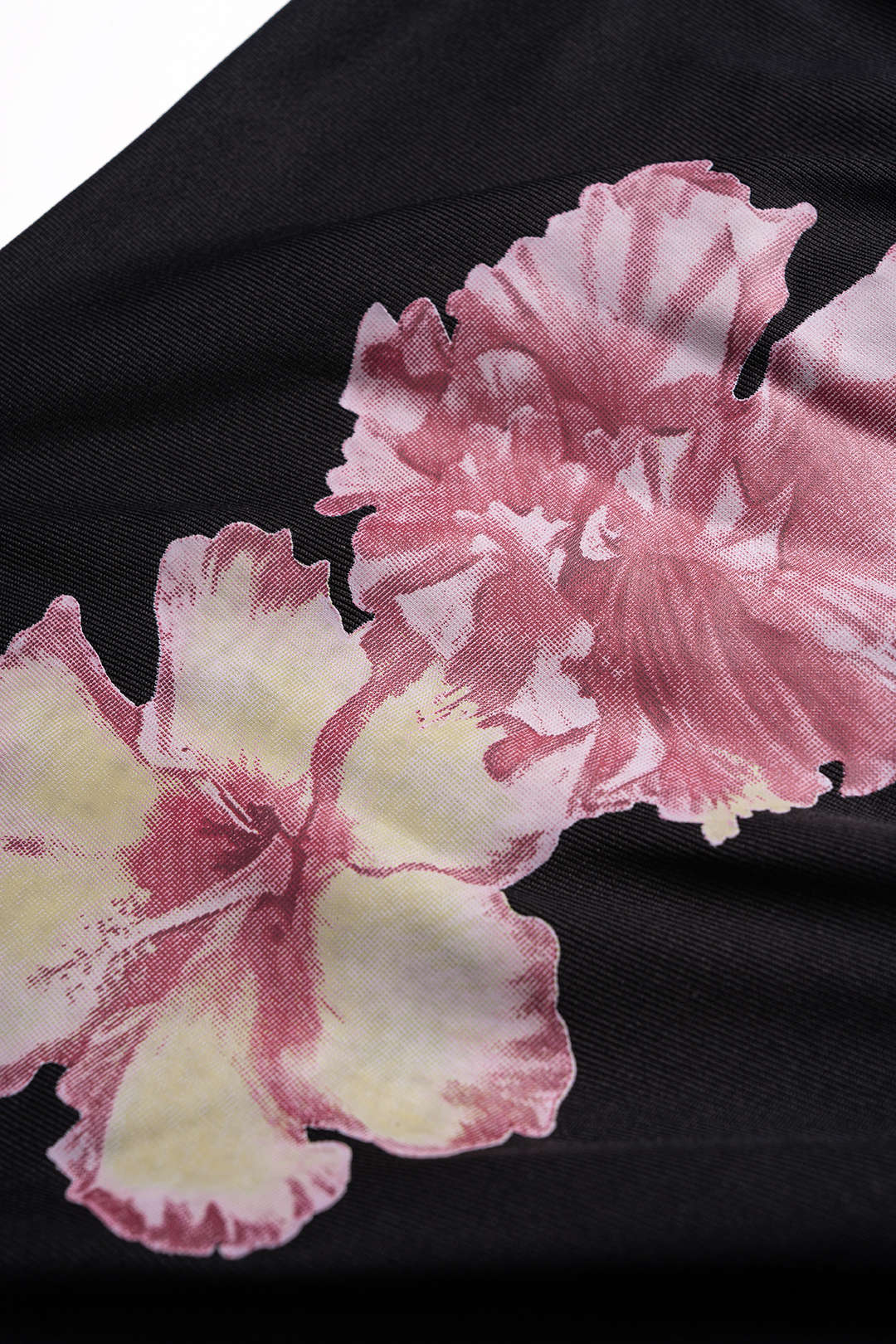 Floral Print Off Shoulder Short Sleeve T-Shirt