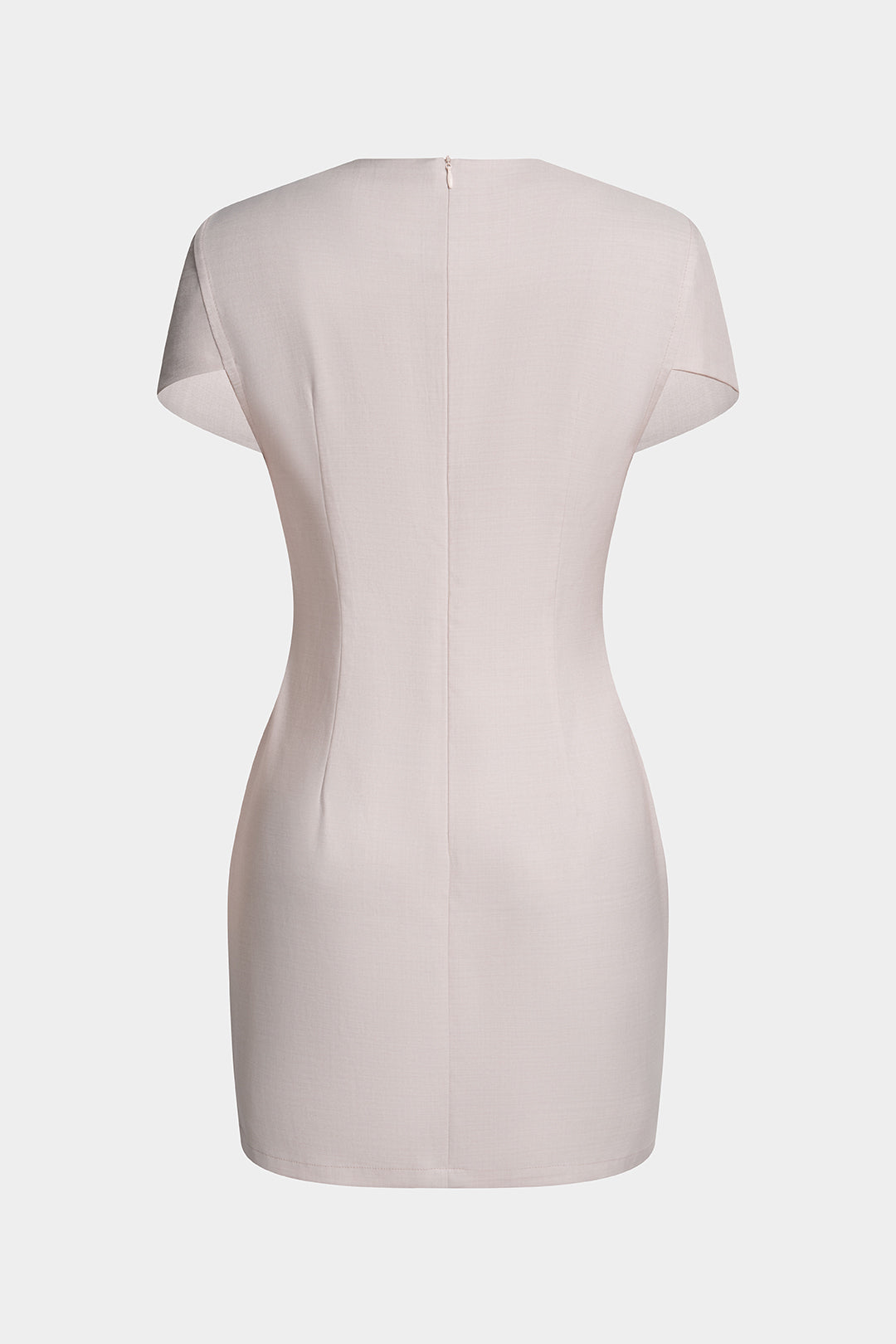 Trägerloses Mini-Kleid zum Binden