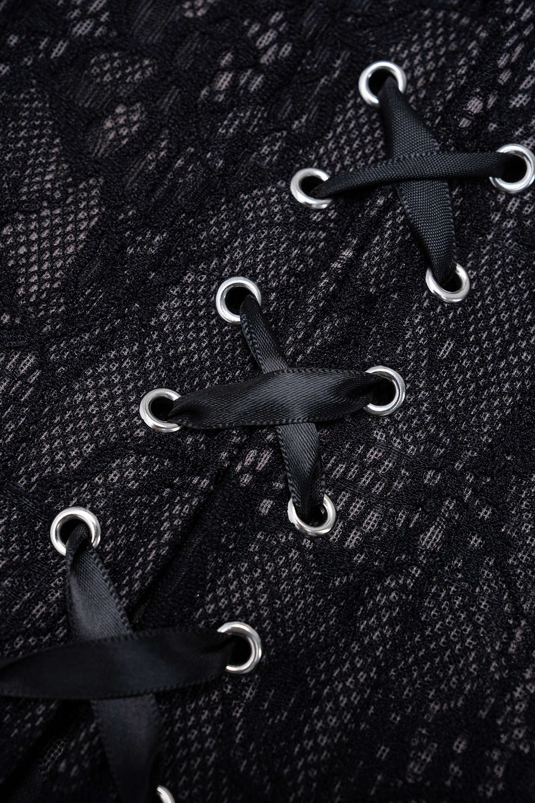 Bustier Rückenfrei zum Schnüren Korsett-Oberteil