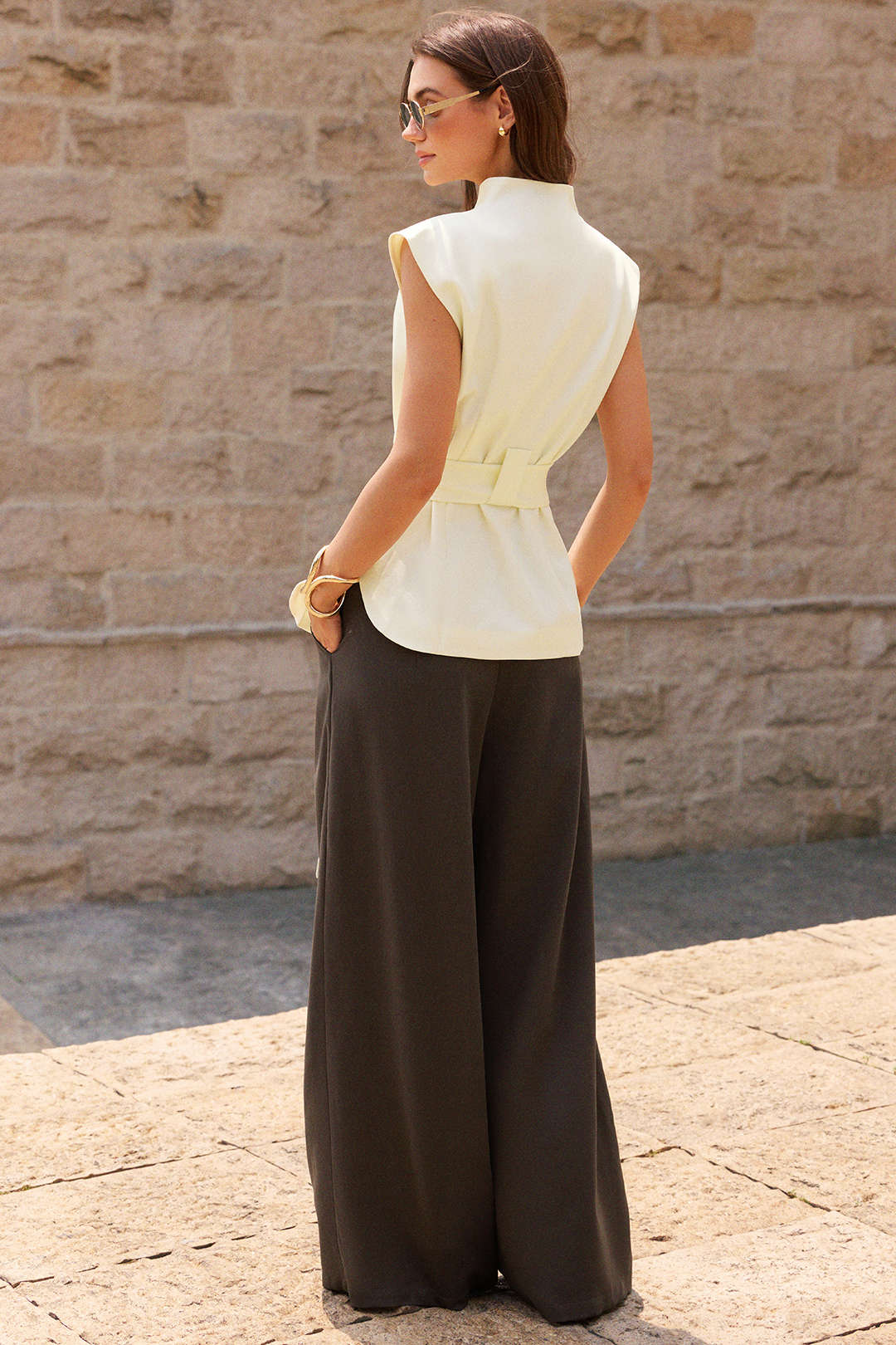 Knotted Detail Vest