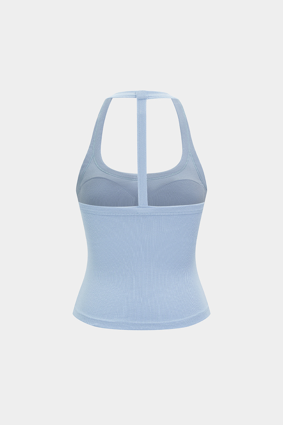 Rundhals-Tanktop mit Rückenausschnitt