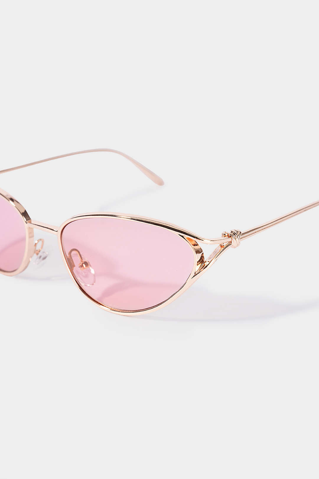 Metall-Cat-Eye-Sonnenbrille