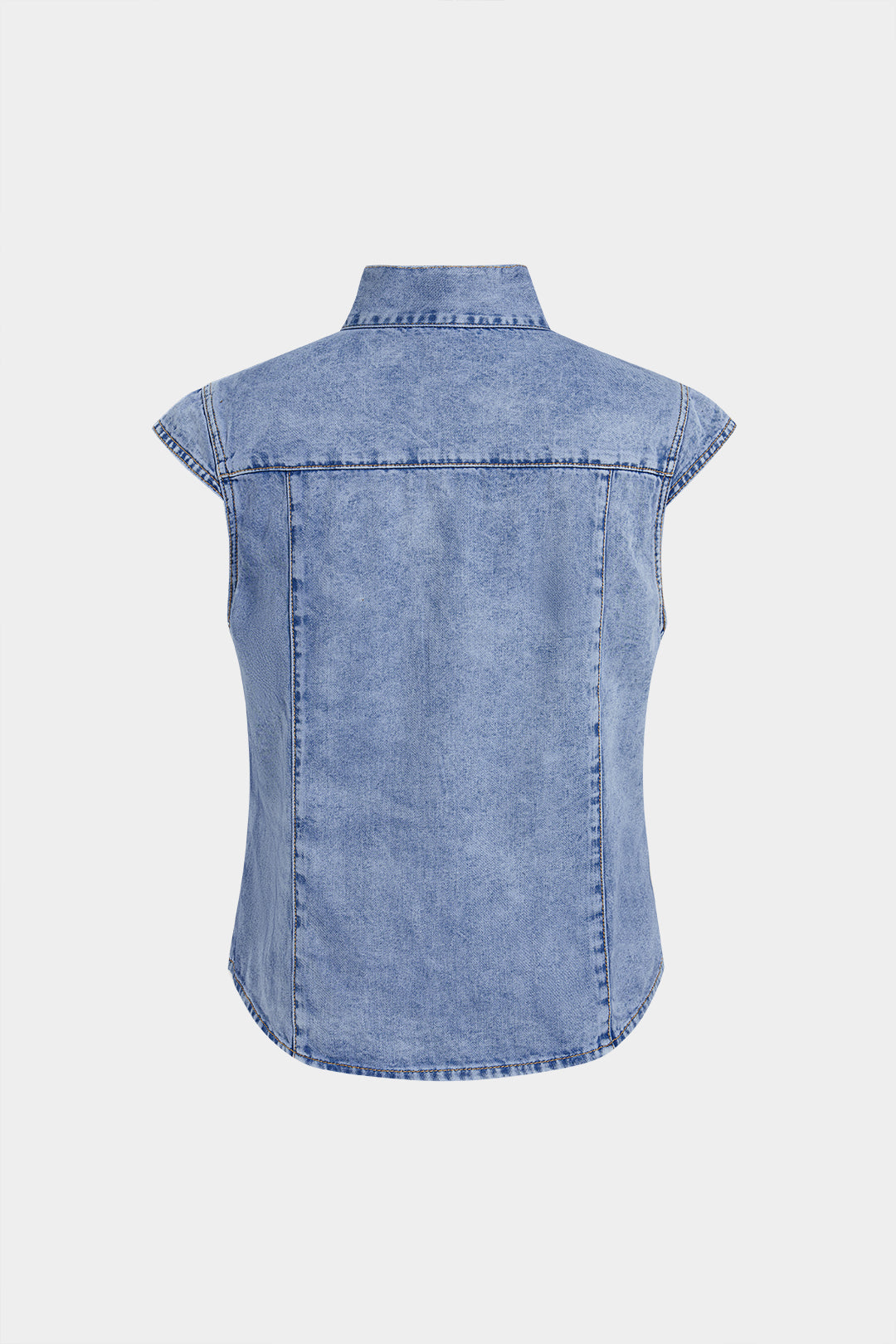 Jeans-Knotenweste