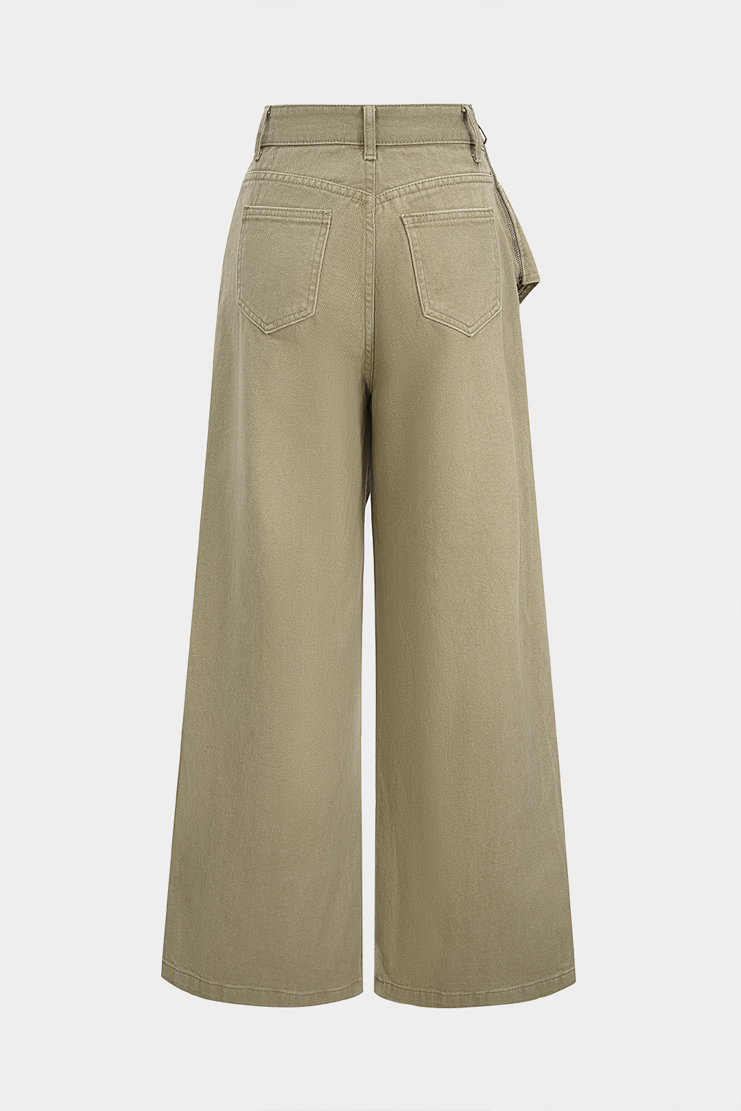 Jean asymétrique en denim