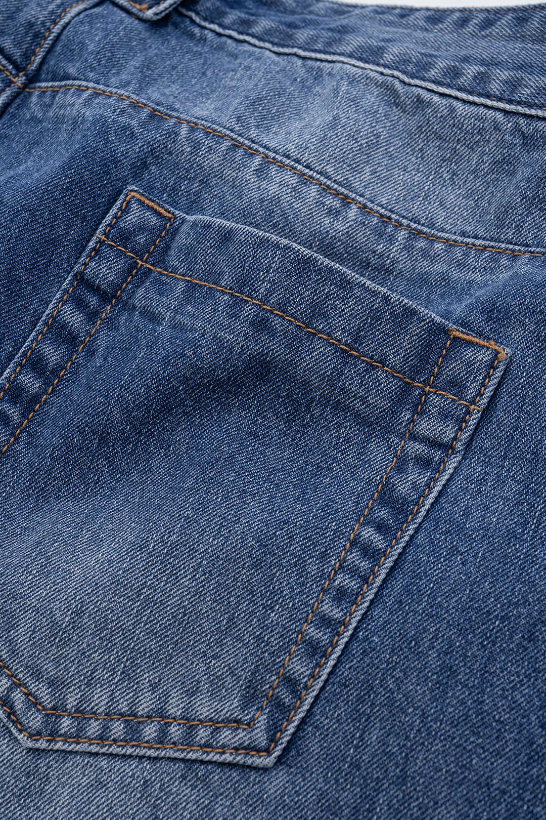 Jean barrel large en denim