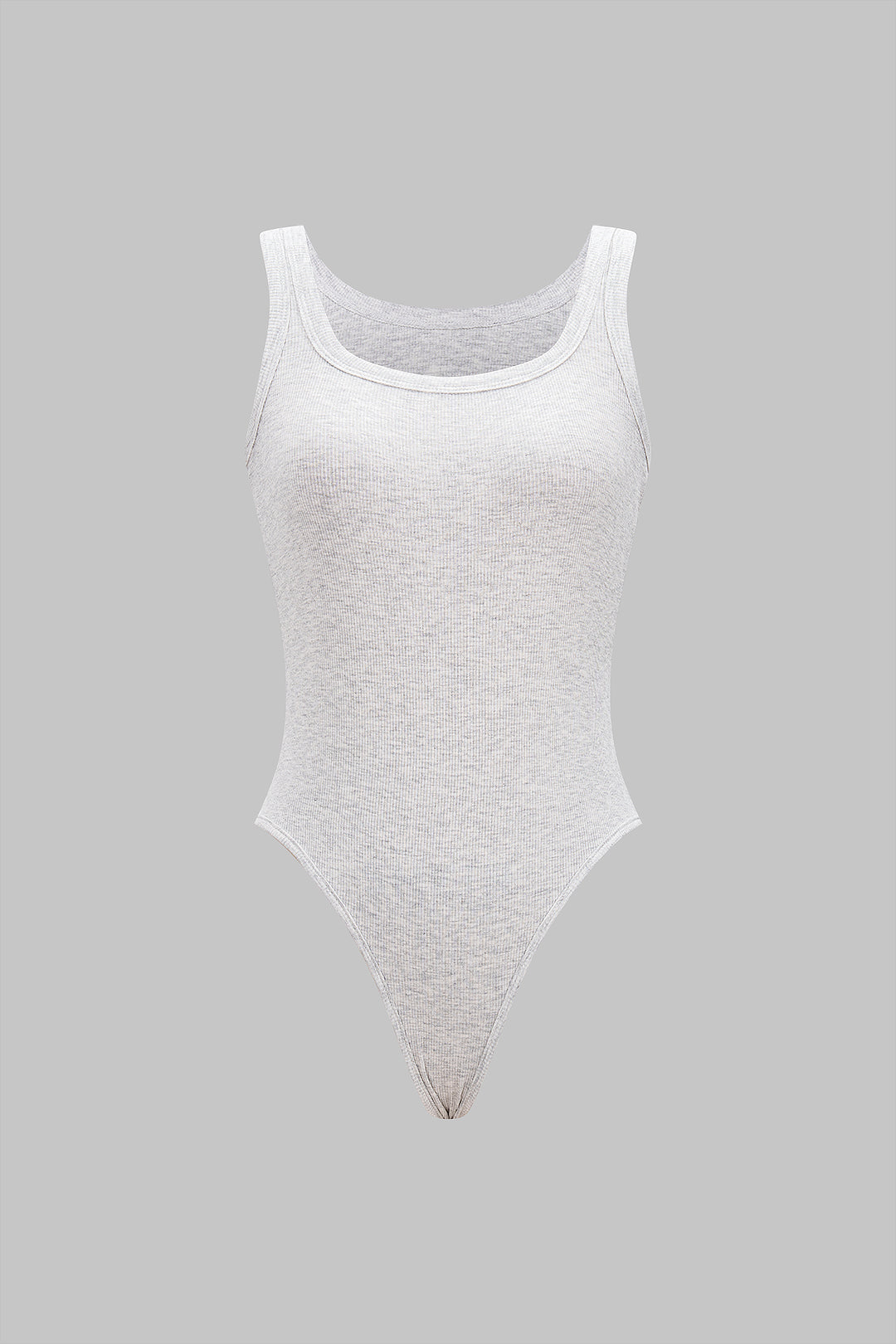 Basic U-Neck Sleeveless Bodysuit