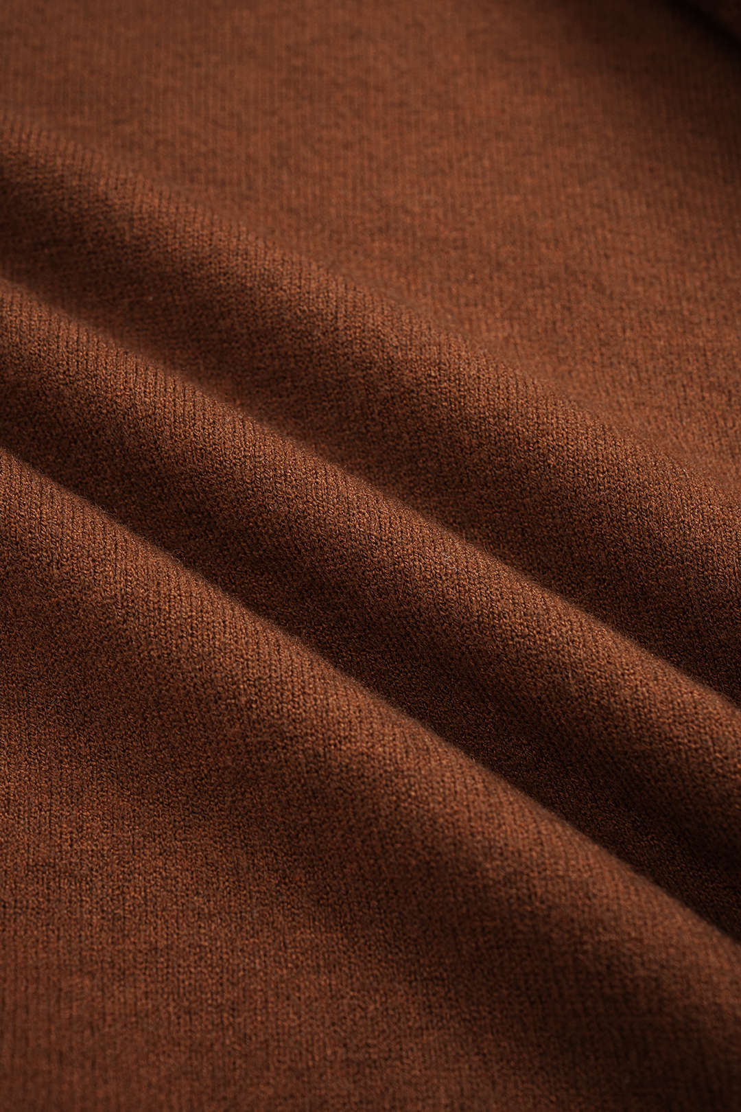 Knit Turtleneck Long-Sleeve Top