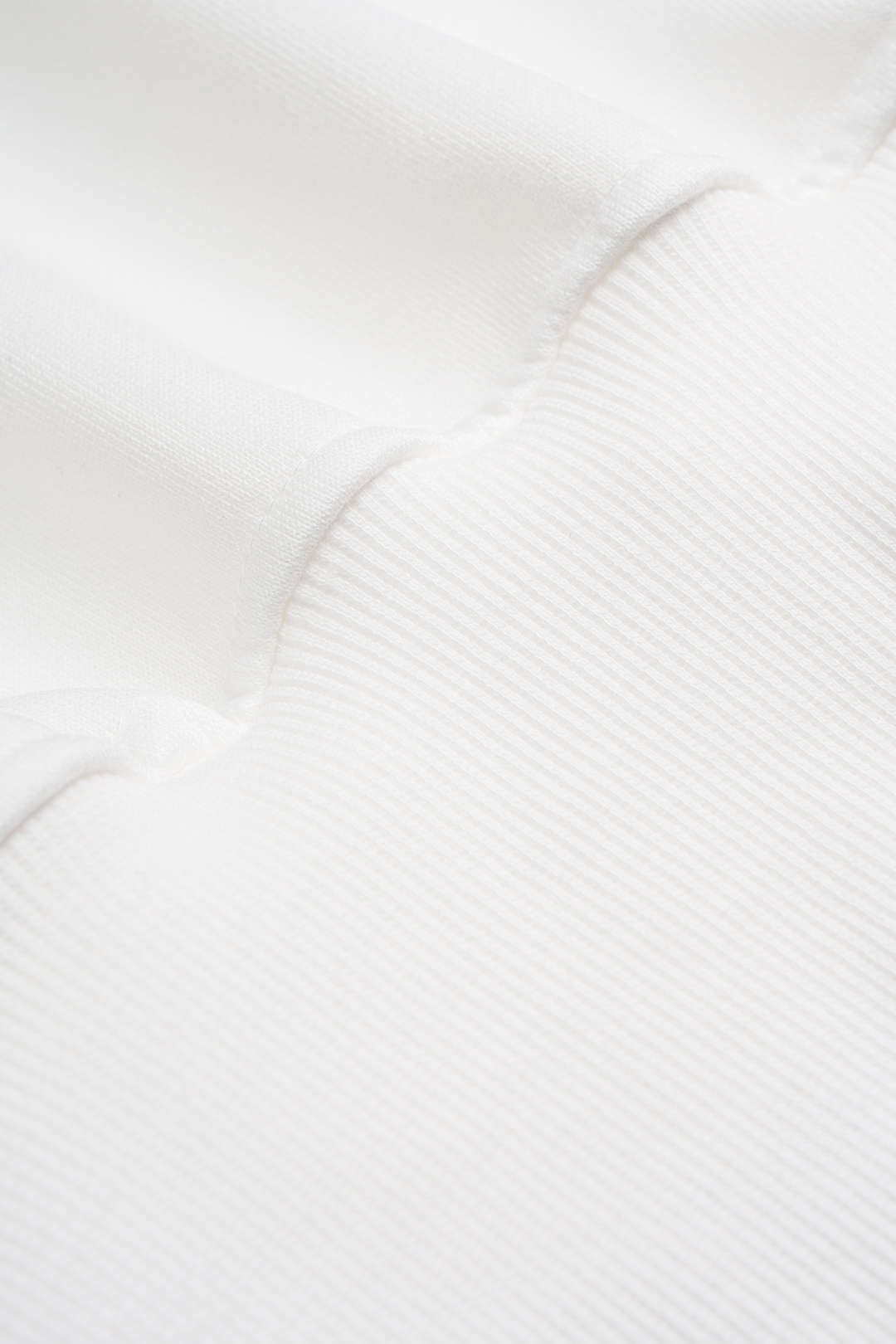 One Shoulder Patchwork Sweatshirt