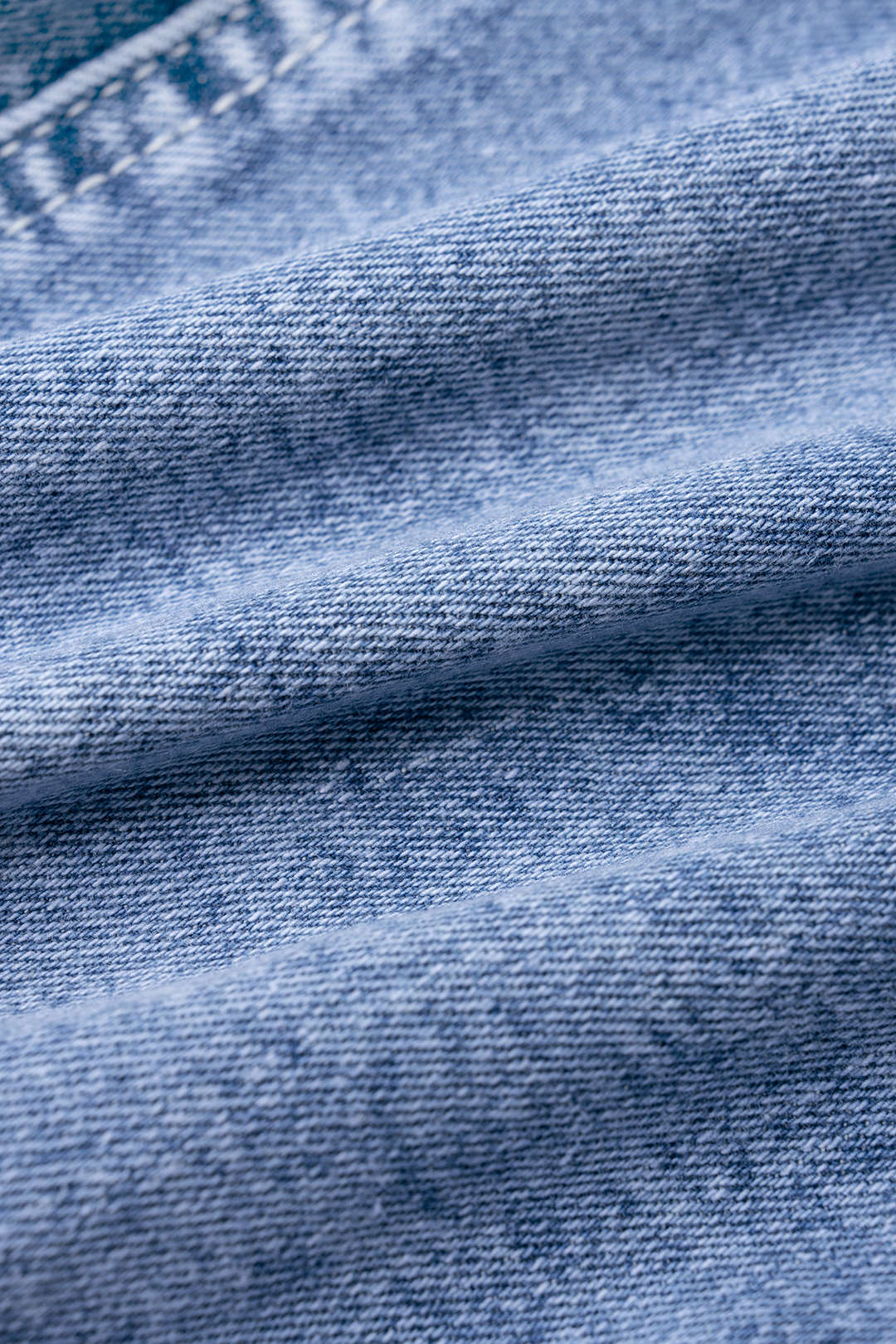 Kurze Jeans-Knopfleistenweste