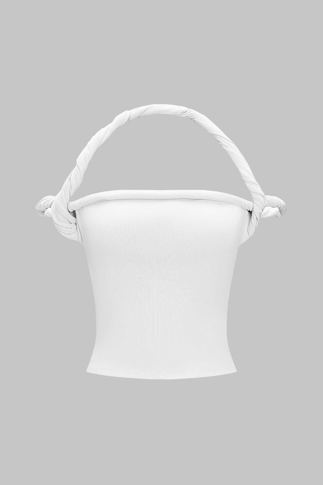 Twist Knot Halter Neck Tank Top