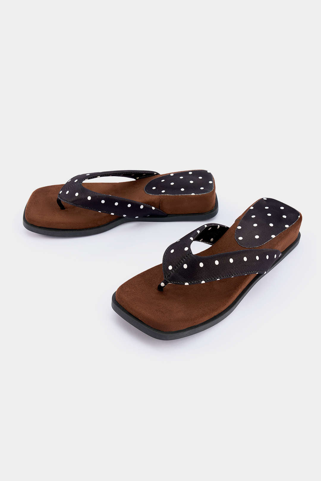 Polka Dots Thong Slippers