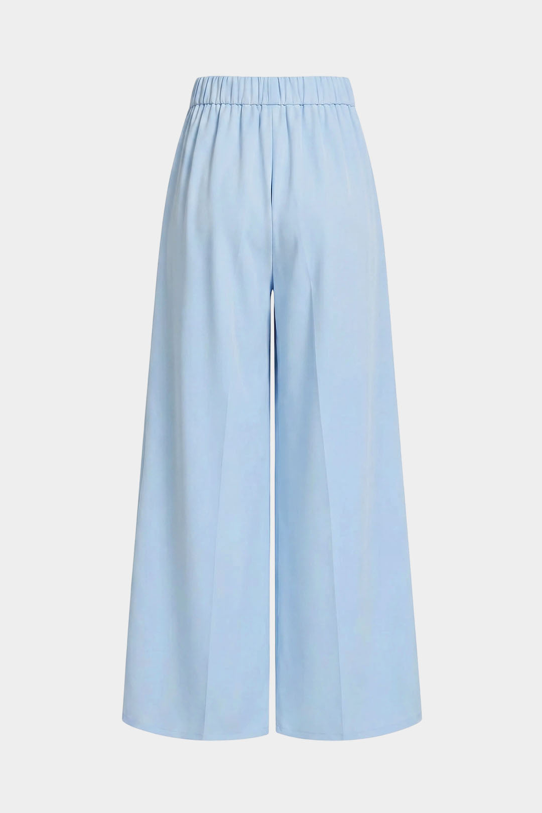 Asymmetrische Hose mit weitem Bein