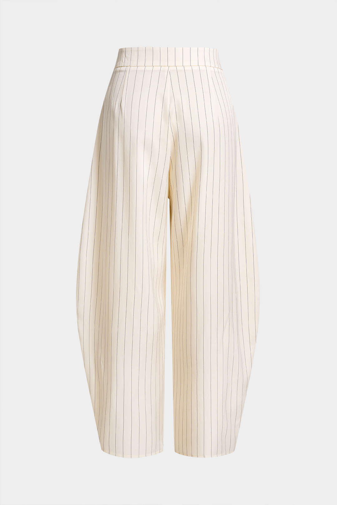 Stripes Print High Waist Pants
