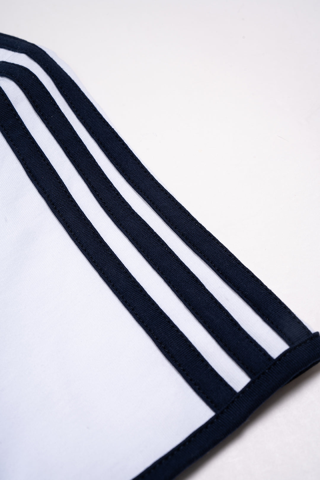Contrast Striped Round Neck Short Sleeve Bodysuit