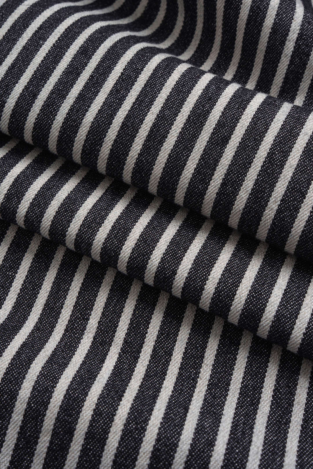 Pantalon tonneau imprimé à rayures