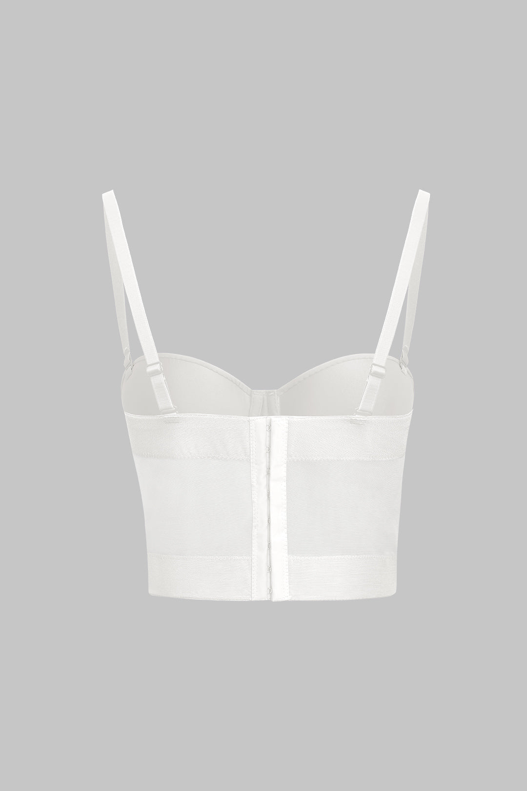 Haut bustier en maille à armatures