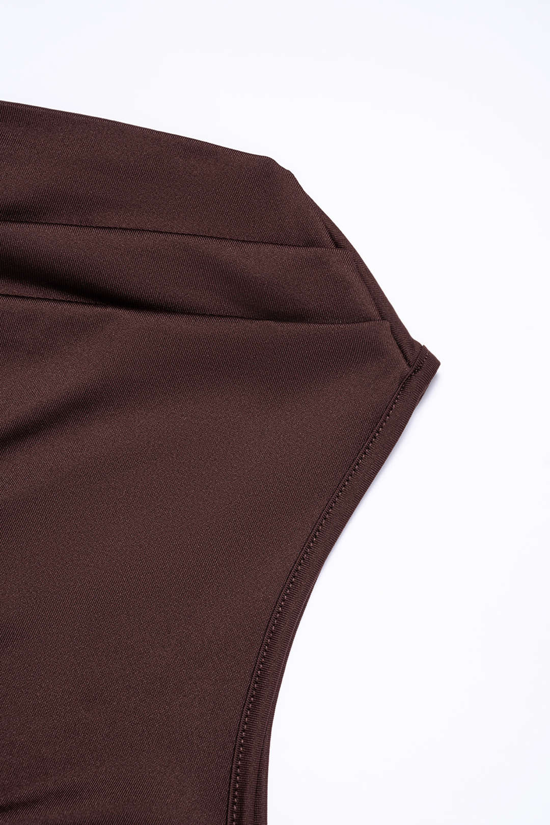 Asymmetrical One Shoulder Sleeveless T-shirt