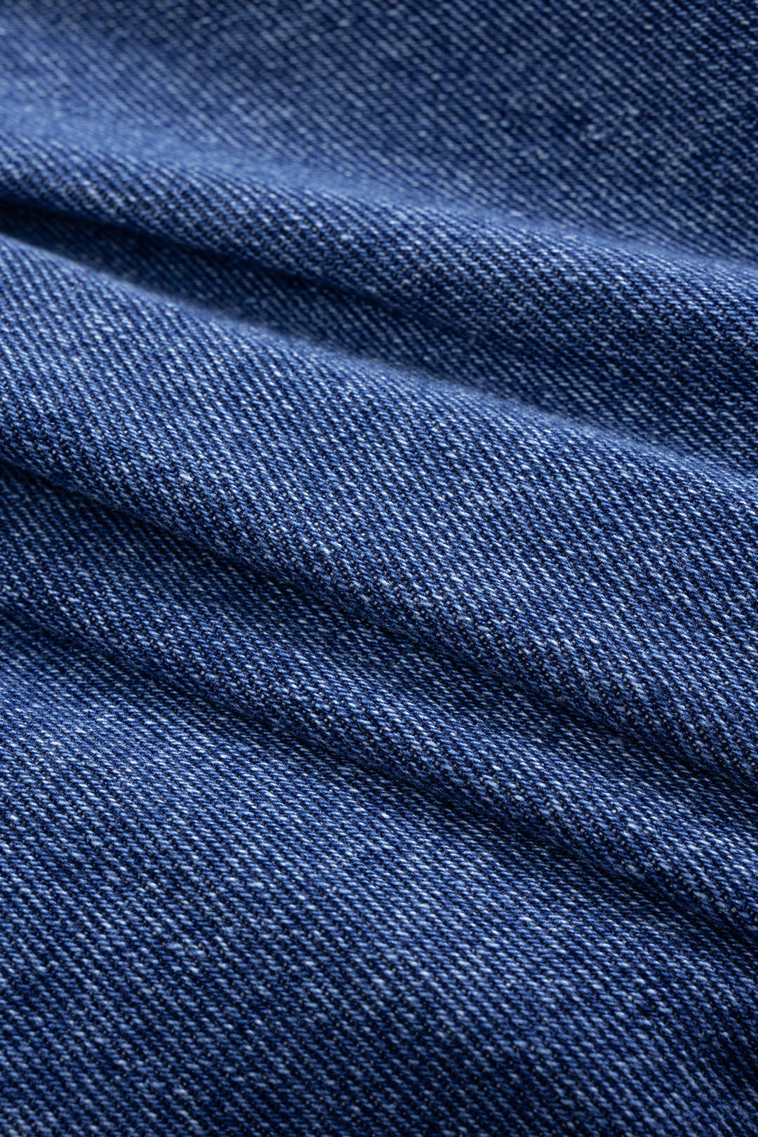 Denim-Patchwork-Shorts mit Schnürung, Raffung, hoher Taille und weitem Bein