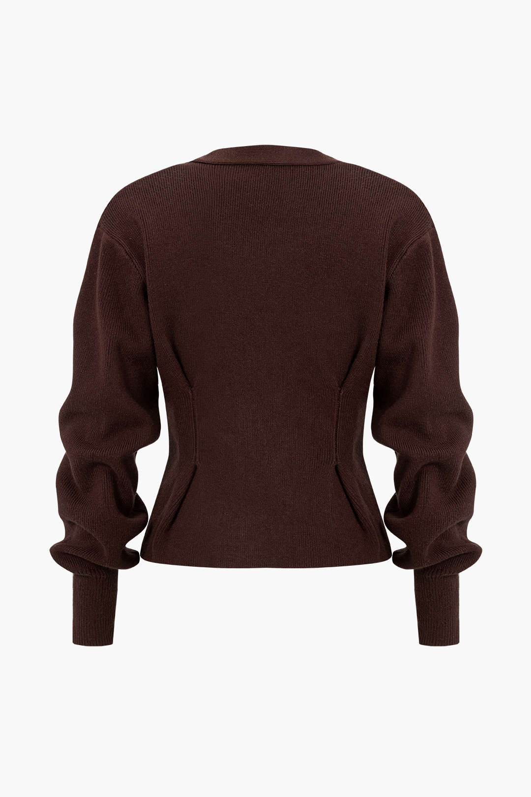Cardigan en maille à col V boutonné