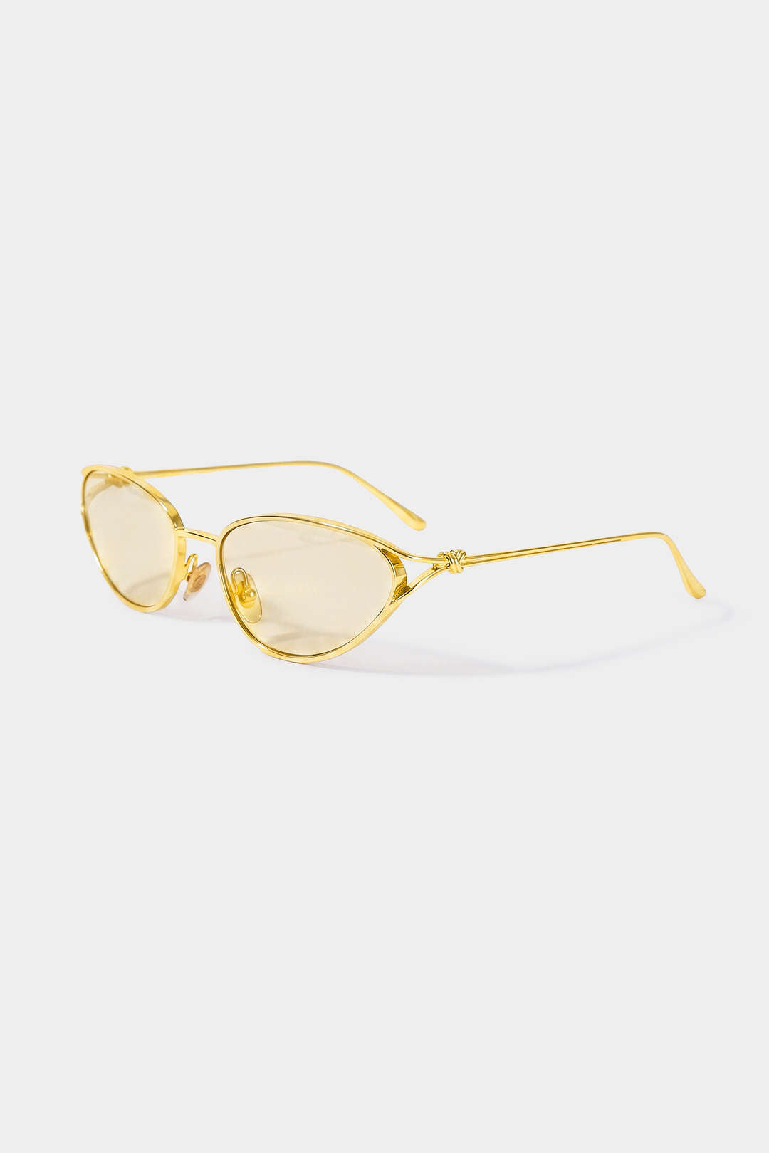 Metall-Cat-Eye-Sonnenbrille