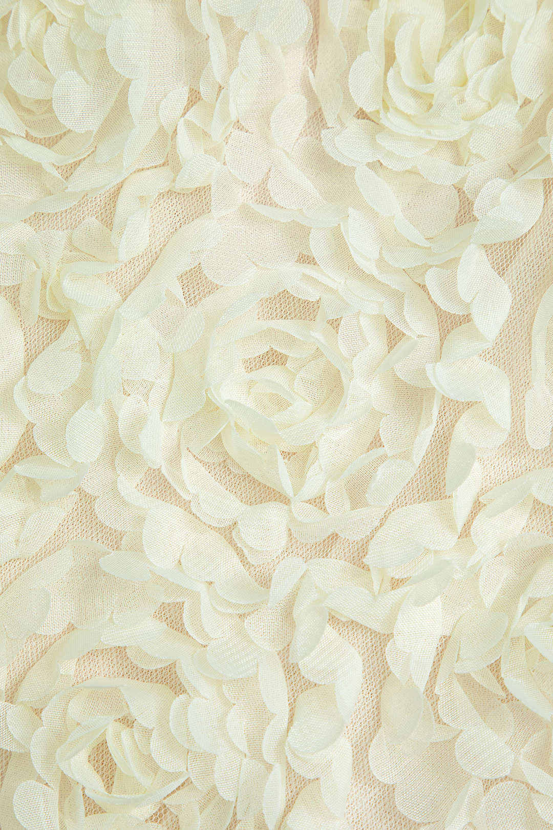 Robe longue fendue à décolleté en V et appliqués
