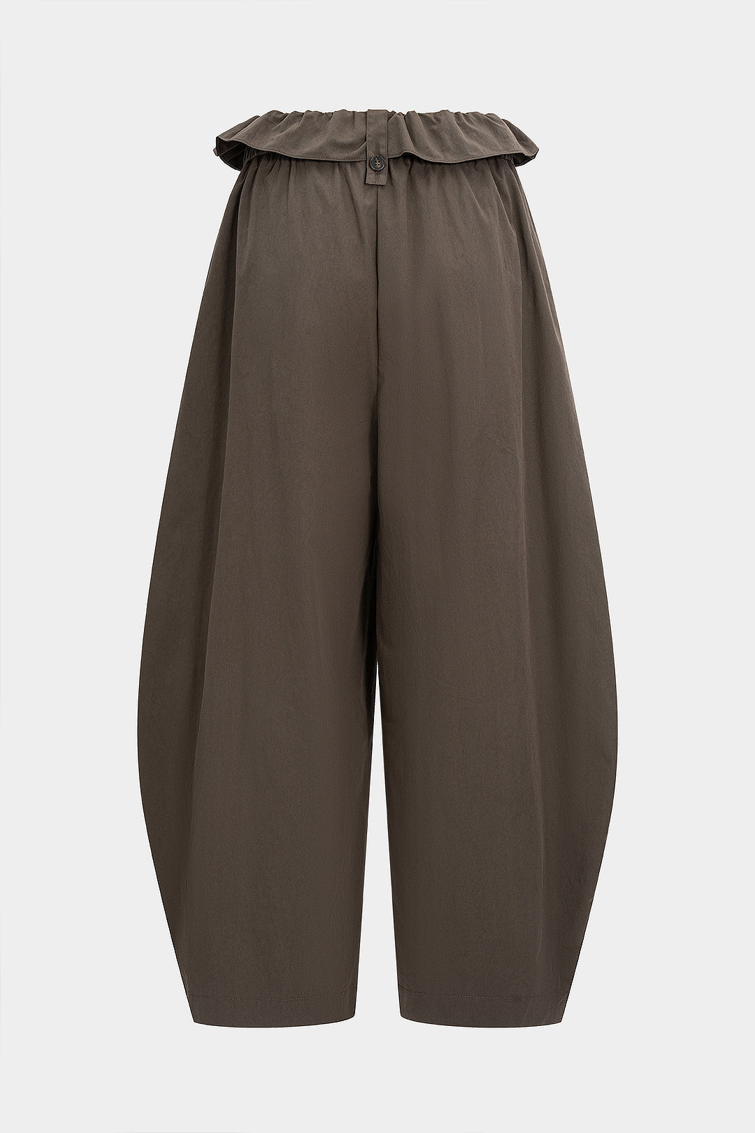 Tie-Up Wide Leg Trousers