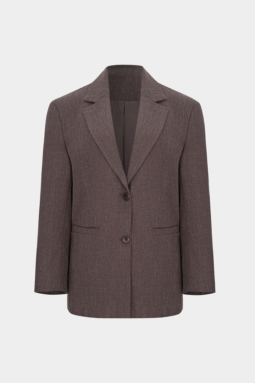 Blazer mit gekerbtem Revers