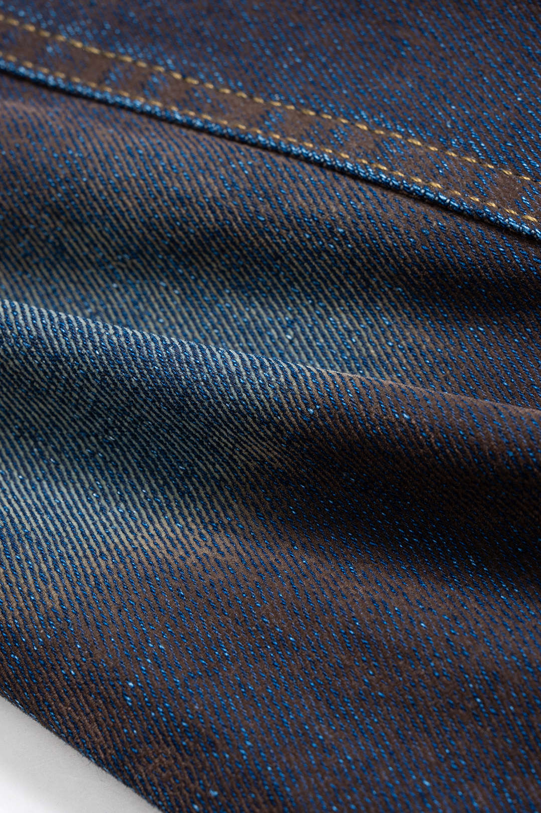 Jeansjacke mit Knopf-Schulterpolstern