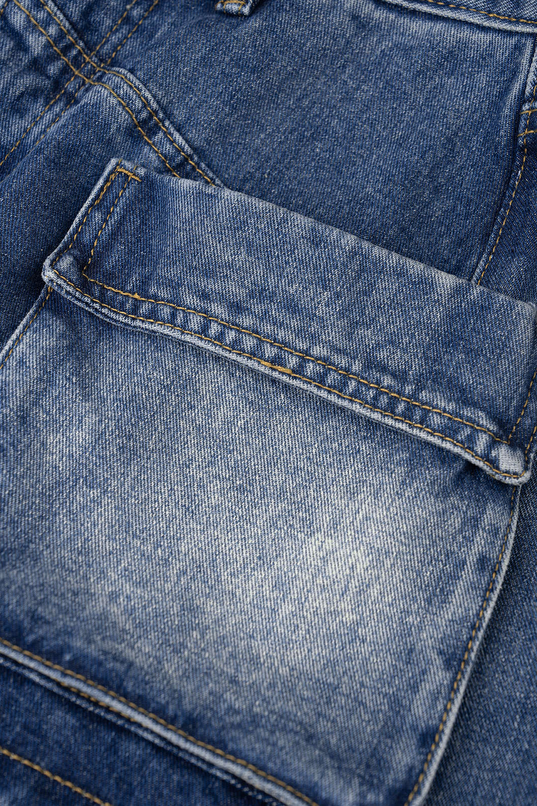 Jeans-Shorts mit Taschen